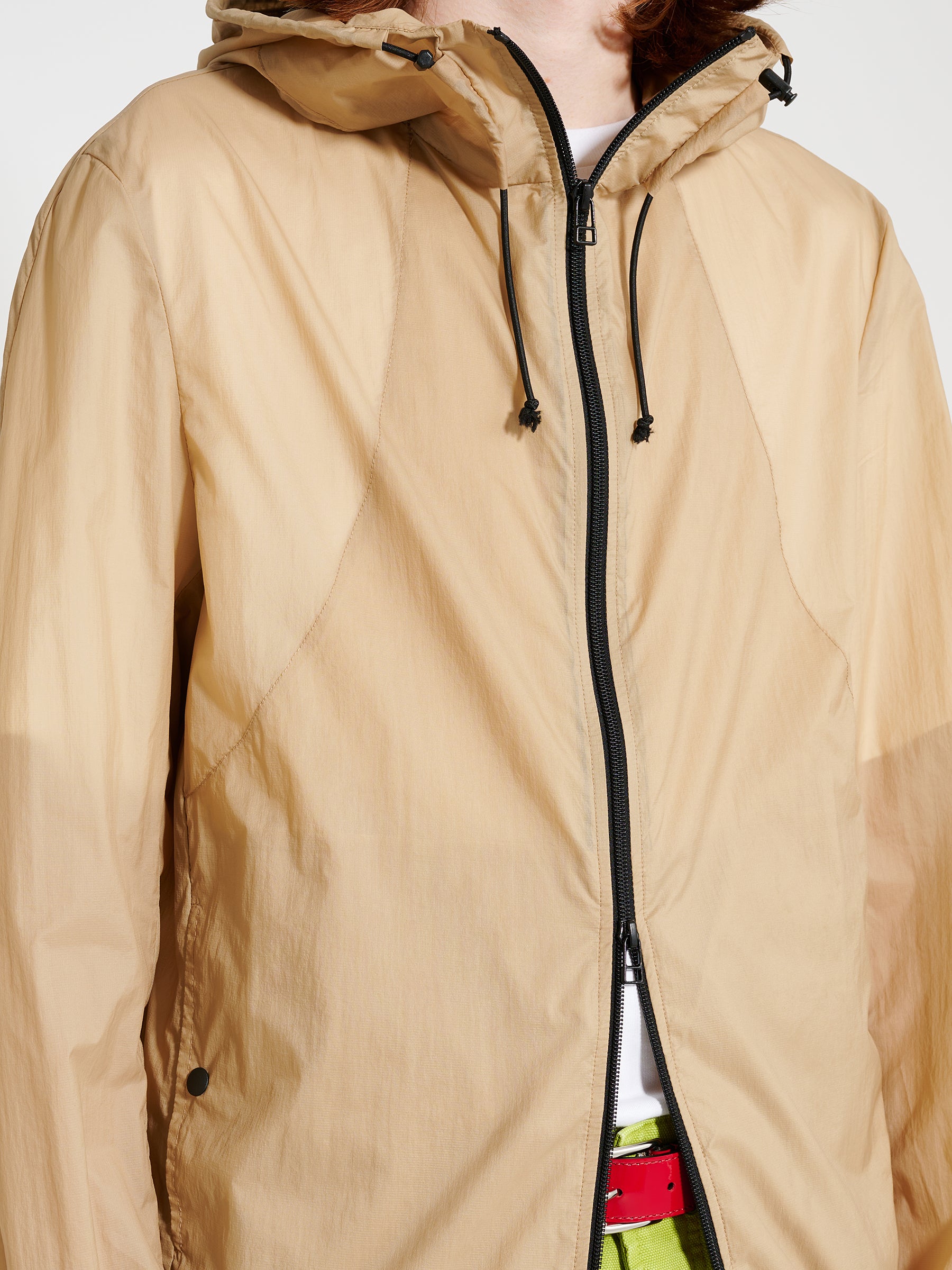 TRÈS BIEN everywear Semi Raglan Windbreaker Nylon Beige