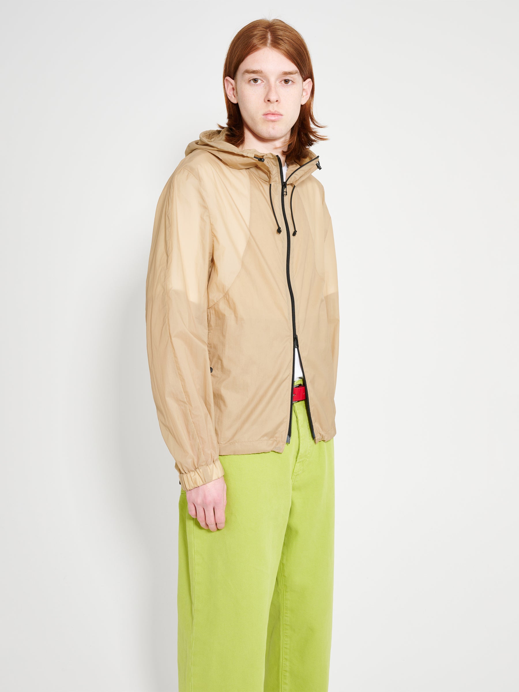 TRÈS BIEN everywear Semi Raglan Windbreaker Nylon Beige