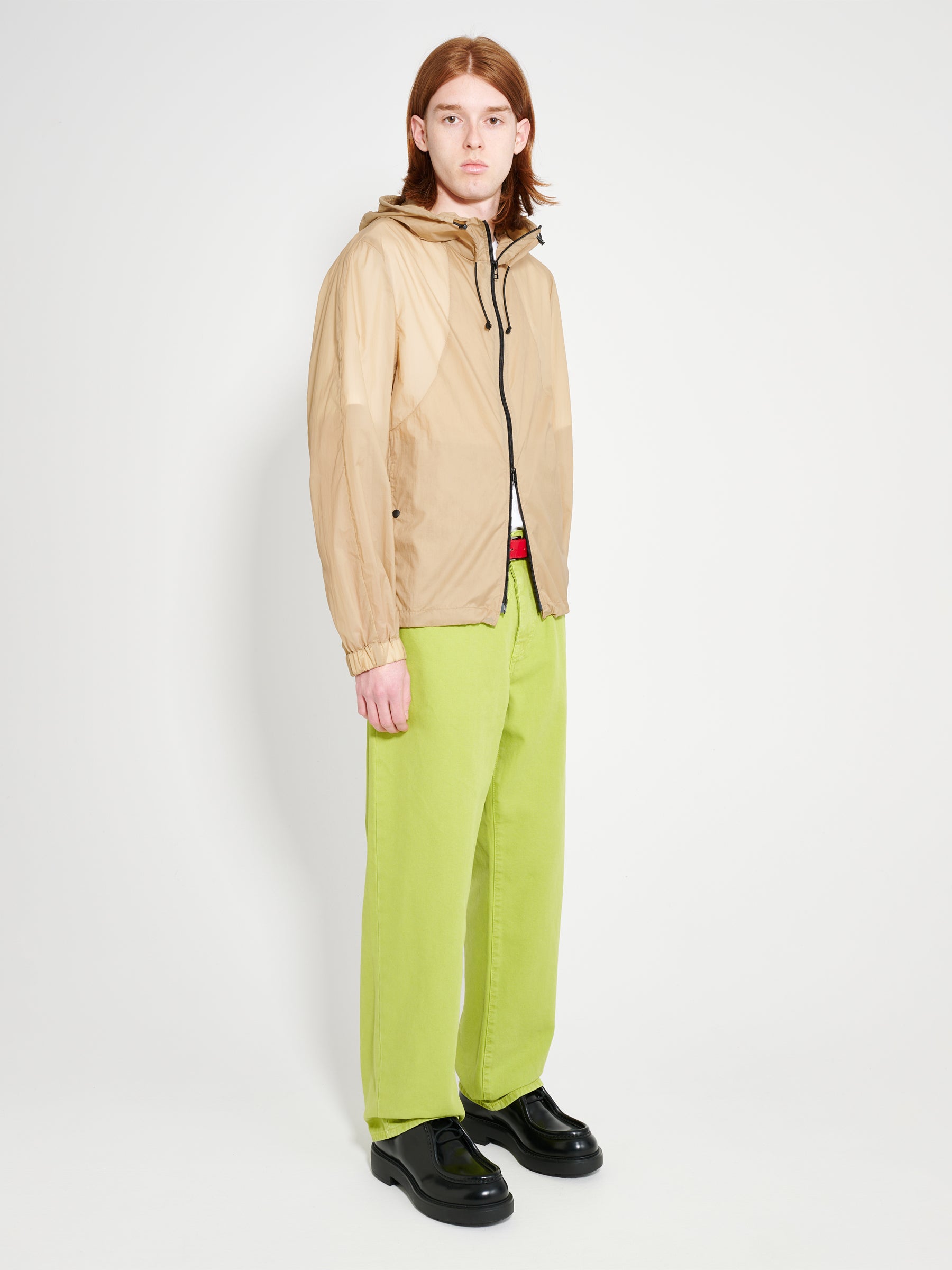 TRÈS BIEN everywear Semi Raglan Windbreaker Nylon Beige