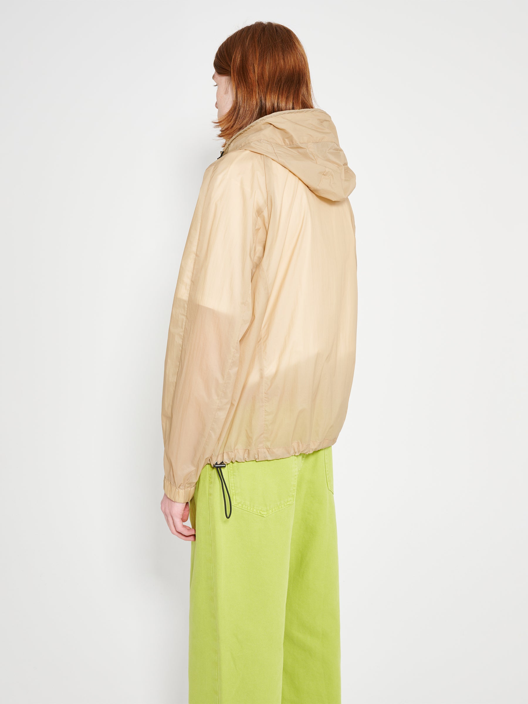 TRÈS BIEN everywear Semi Raglan Windbreaker Nylon Beige