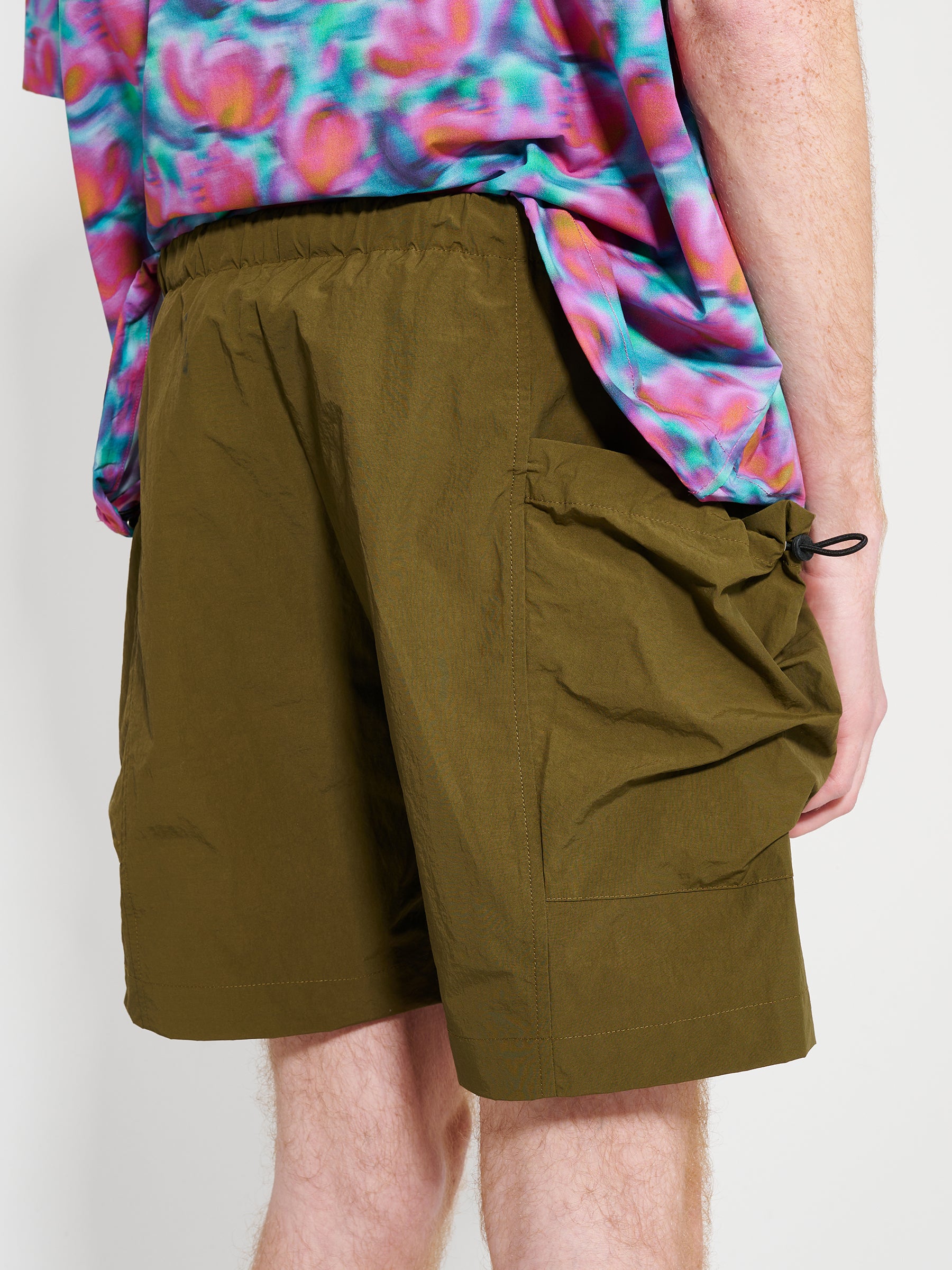 TRÈS BIEN everywear Cargo Shorts Recyled Nylon Green