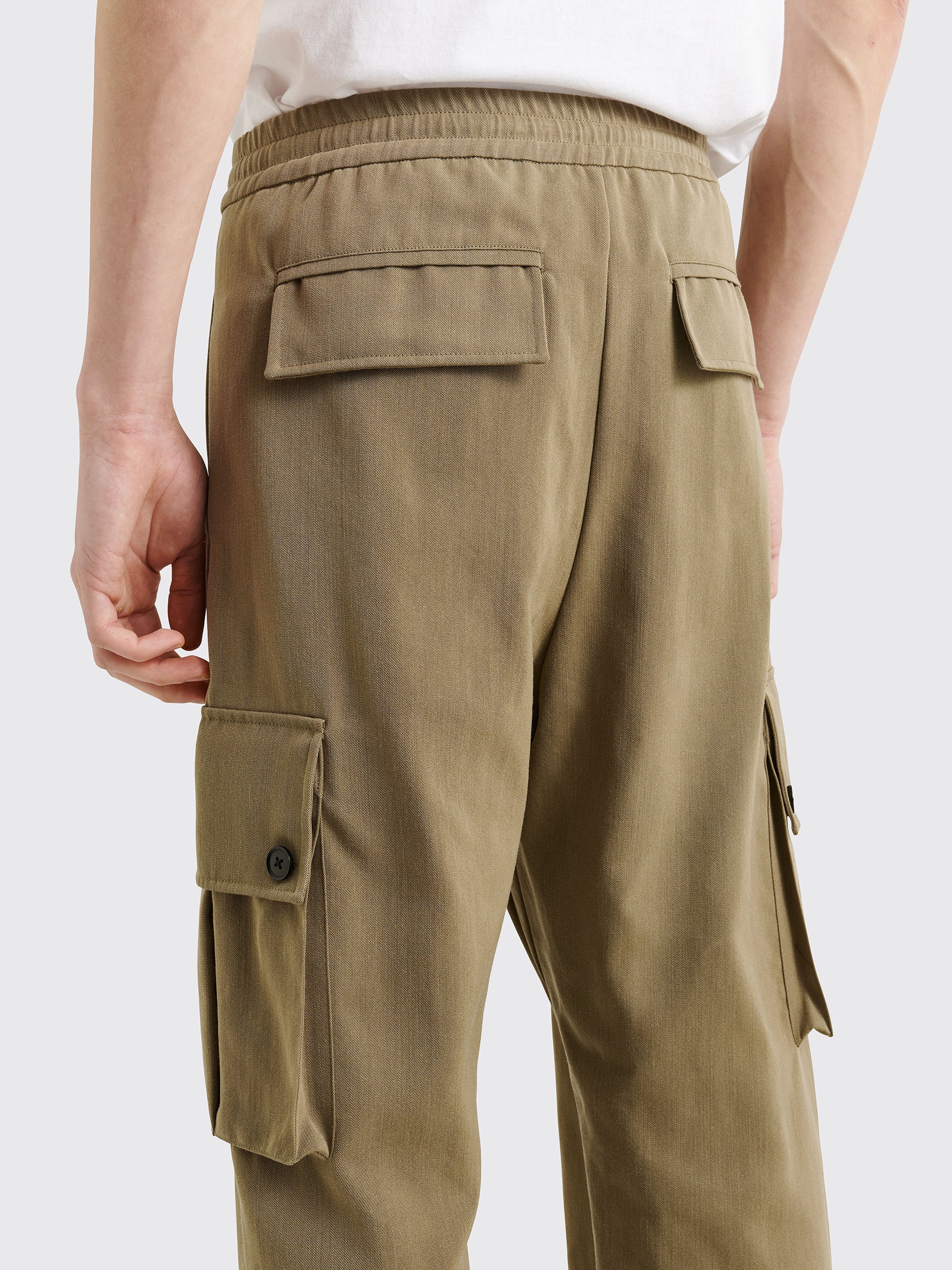 TRÈS BIEN everywear Cargo Pants Wool / Cotton Beige