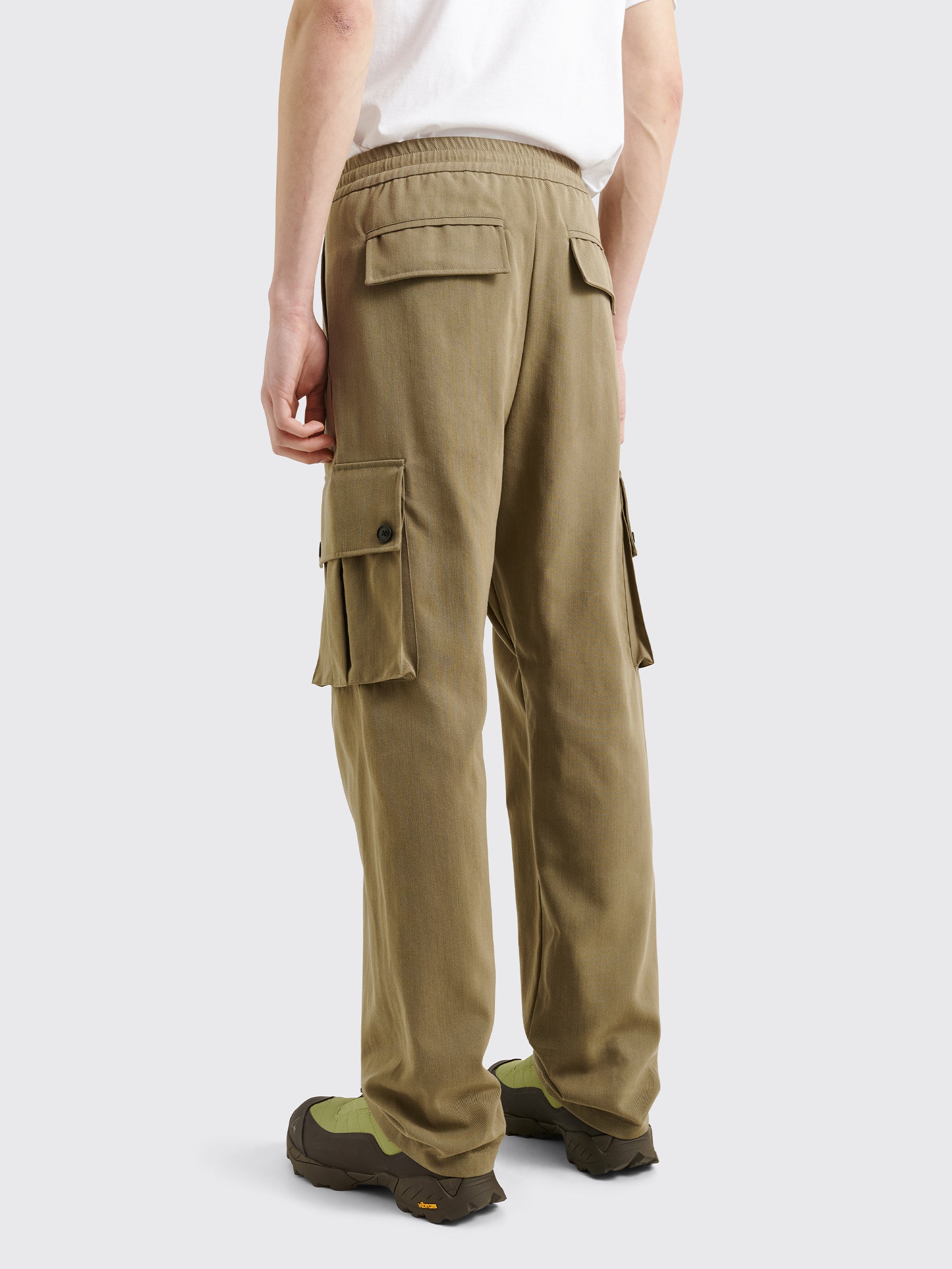 TRÈS BIEN everywear Cargo Pants Wool / Cotton Beige
