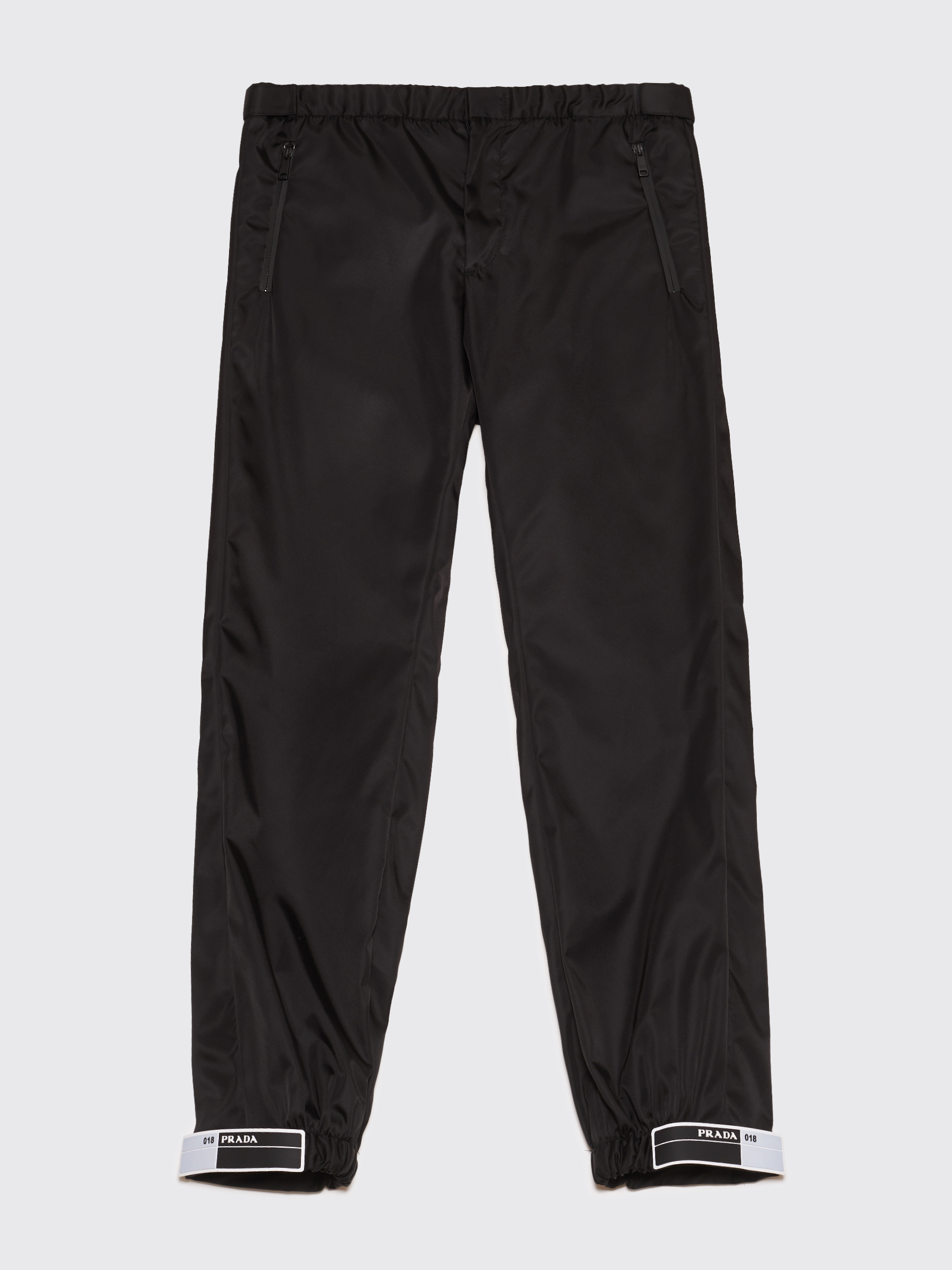 Very Goods | Prada - Gabardine Nylon Pants Black | TRÈS BIEN