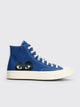 Comme des Garçons Play x Converse Chuck 70 Hi Blue