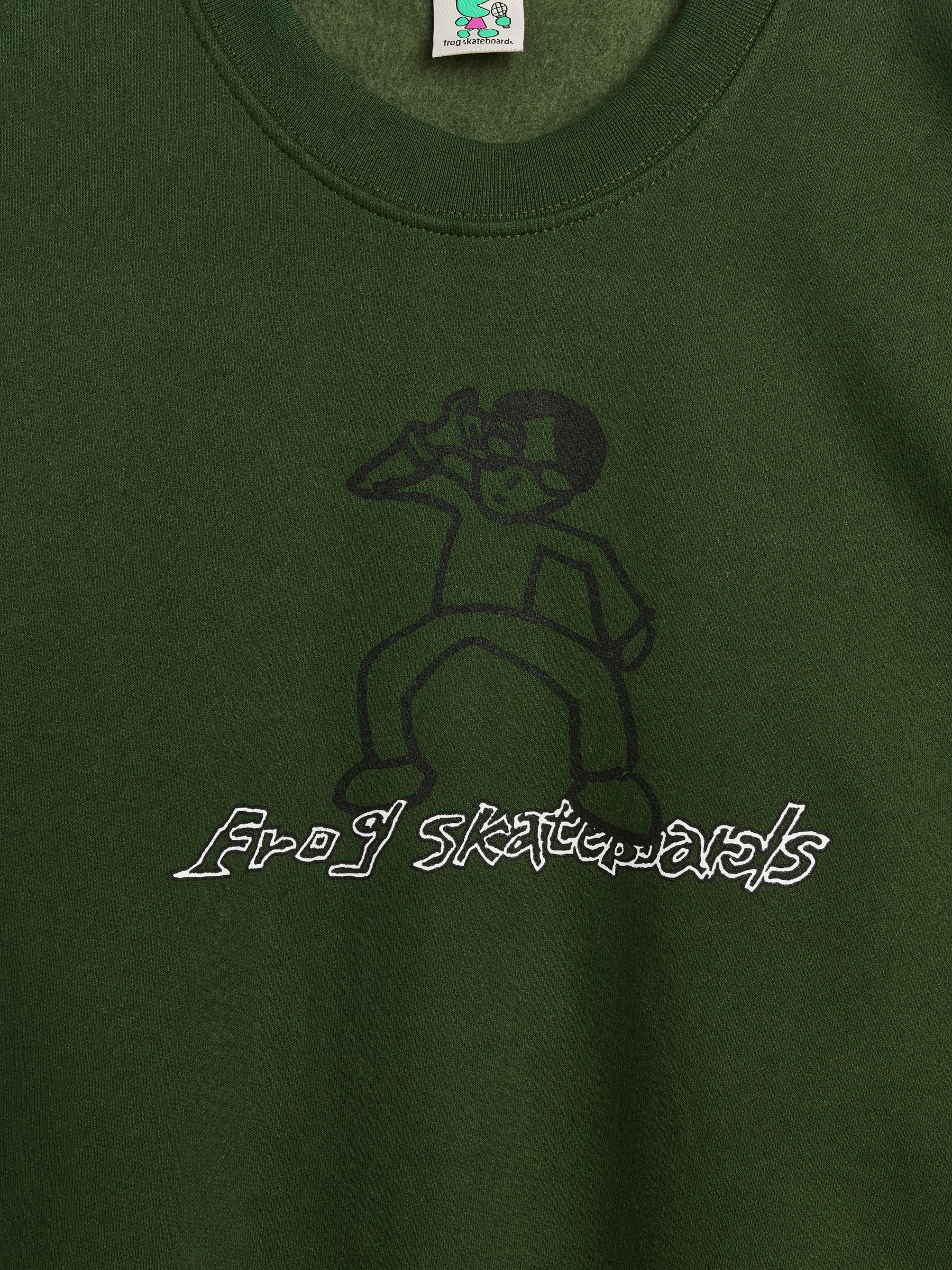 Frog Unlocked Crewneck Sweatshirt Green