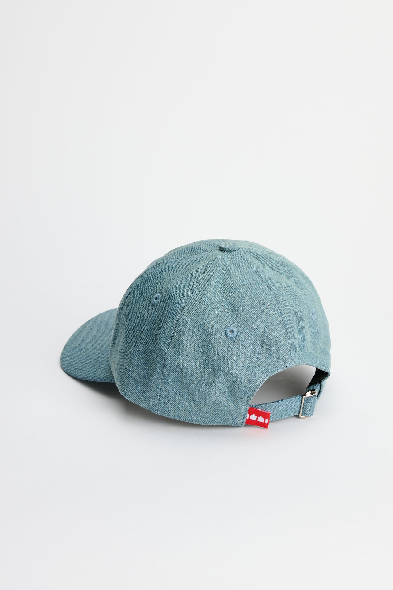 The Trilogy Tapes 6-Panel Hat Stone Wash Denim