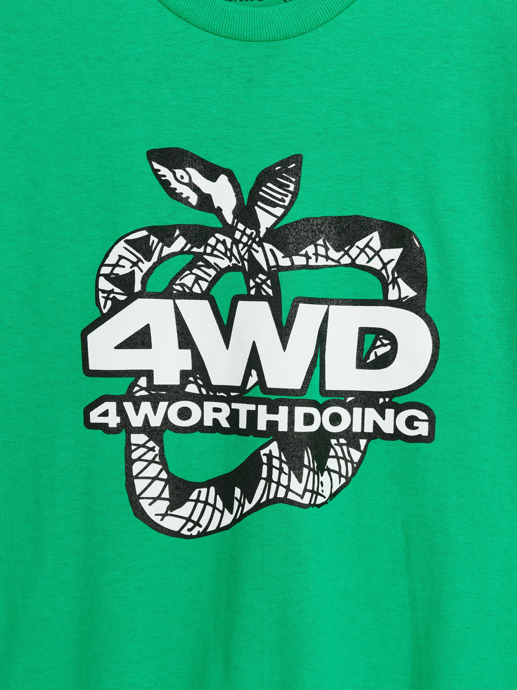 4WD Snake City T-shirt Green