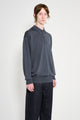 A.PRESSE Wool Knit L/S Polo Shirts Grey