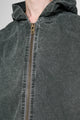 A.PRESSE Vintage US Navy Zip Hood Olive