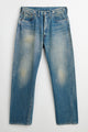 A.PRESSE No 2 Washed Denim Pants Indigo