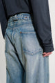 A.PRESSE No 2 Washed Denim Pants Indigo