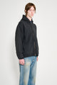 A.PRESSE Vintage Zip Sweat Hoodie Black