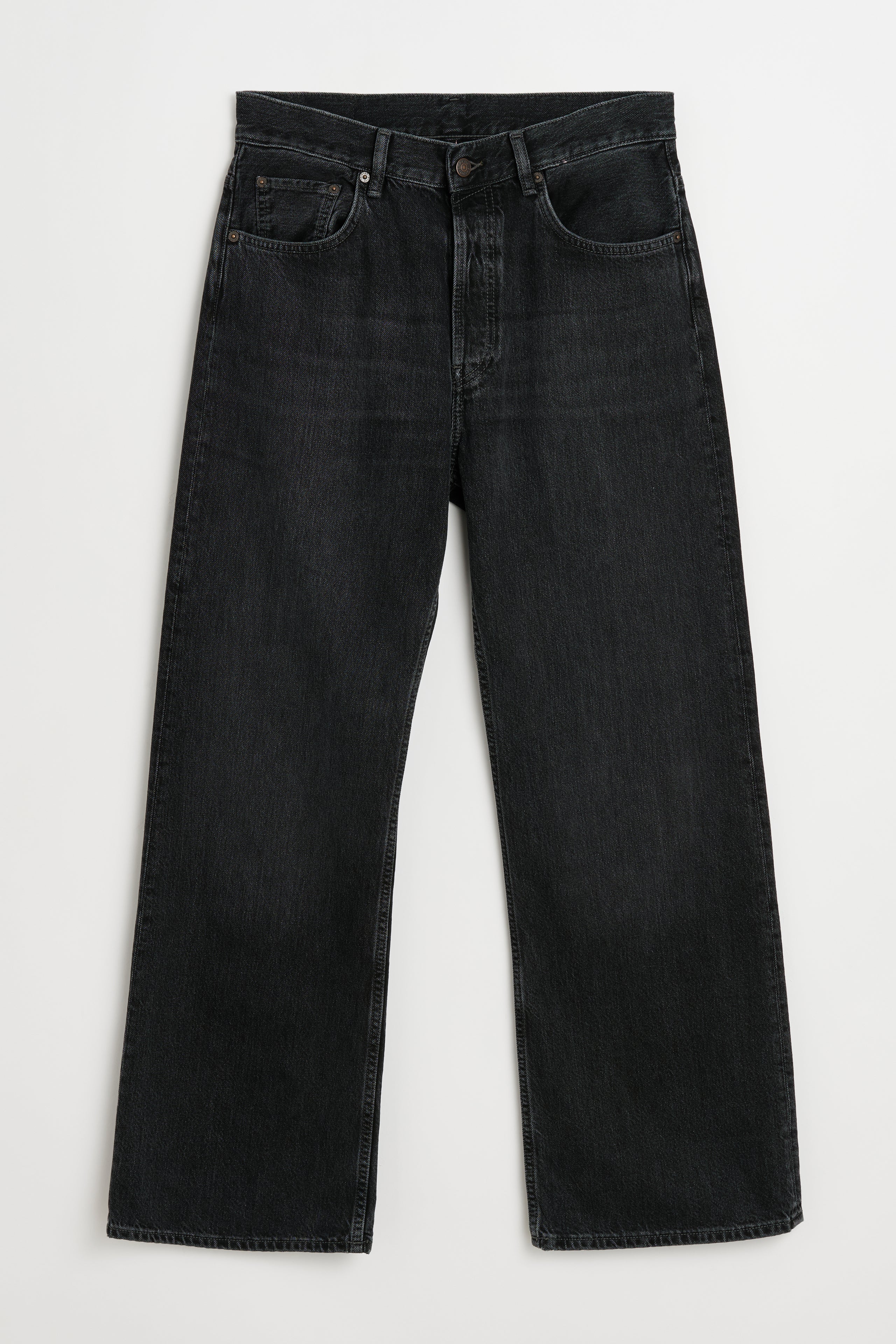 Acne Studios 2021M Loose Jeans Vintage Black