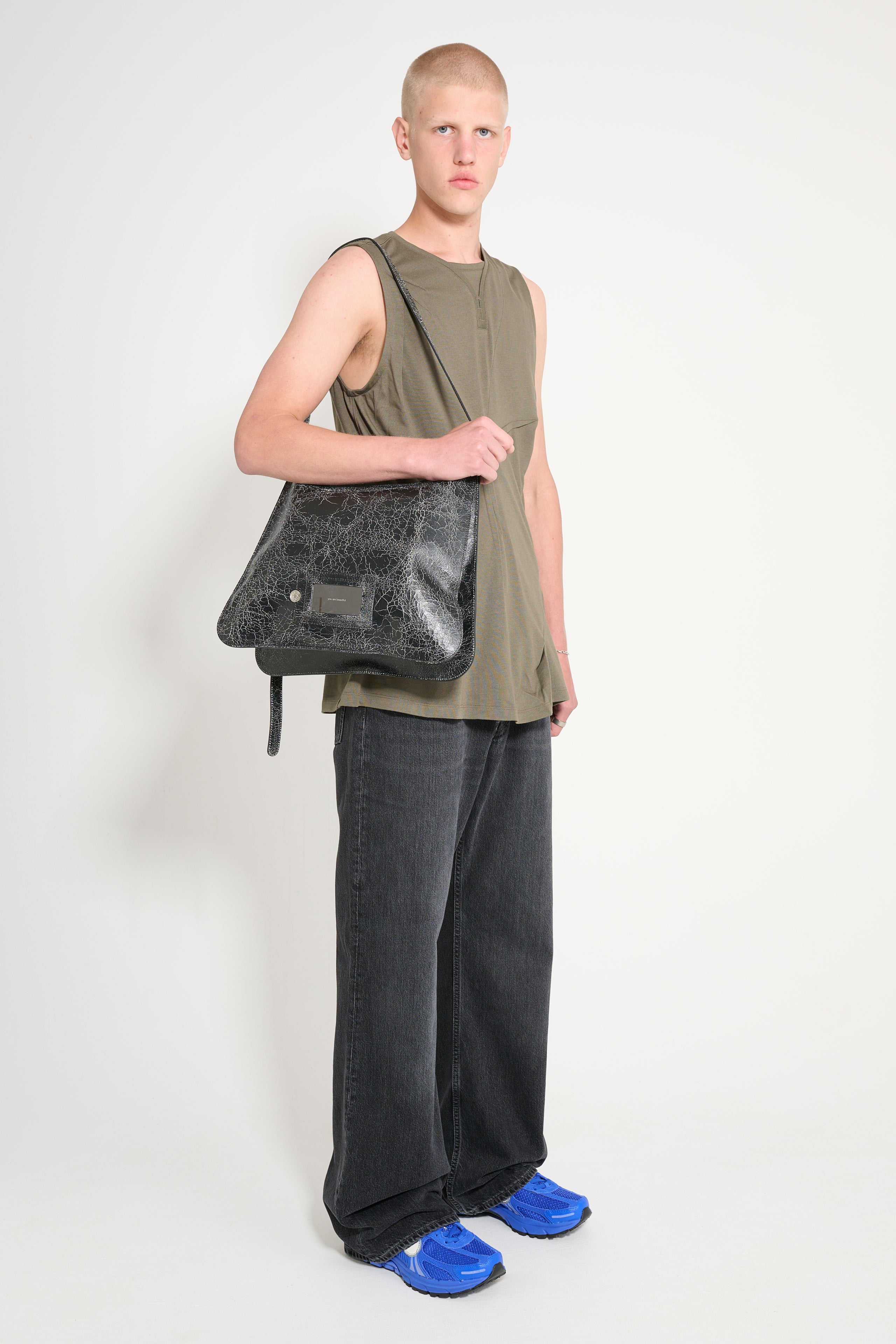 Acne Studios Platt Shoulder Bag Black