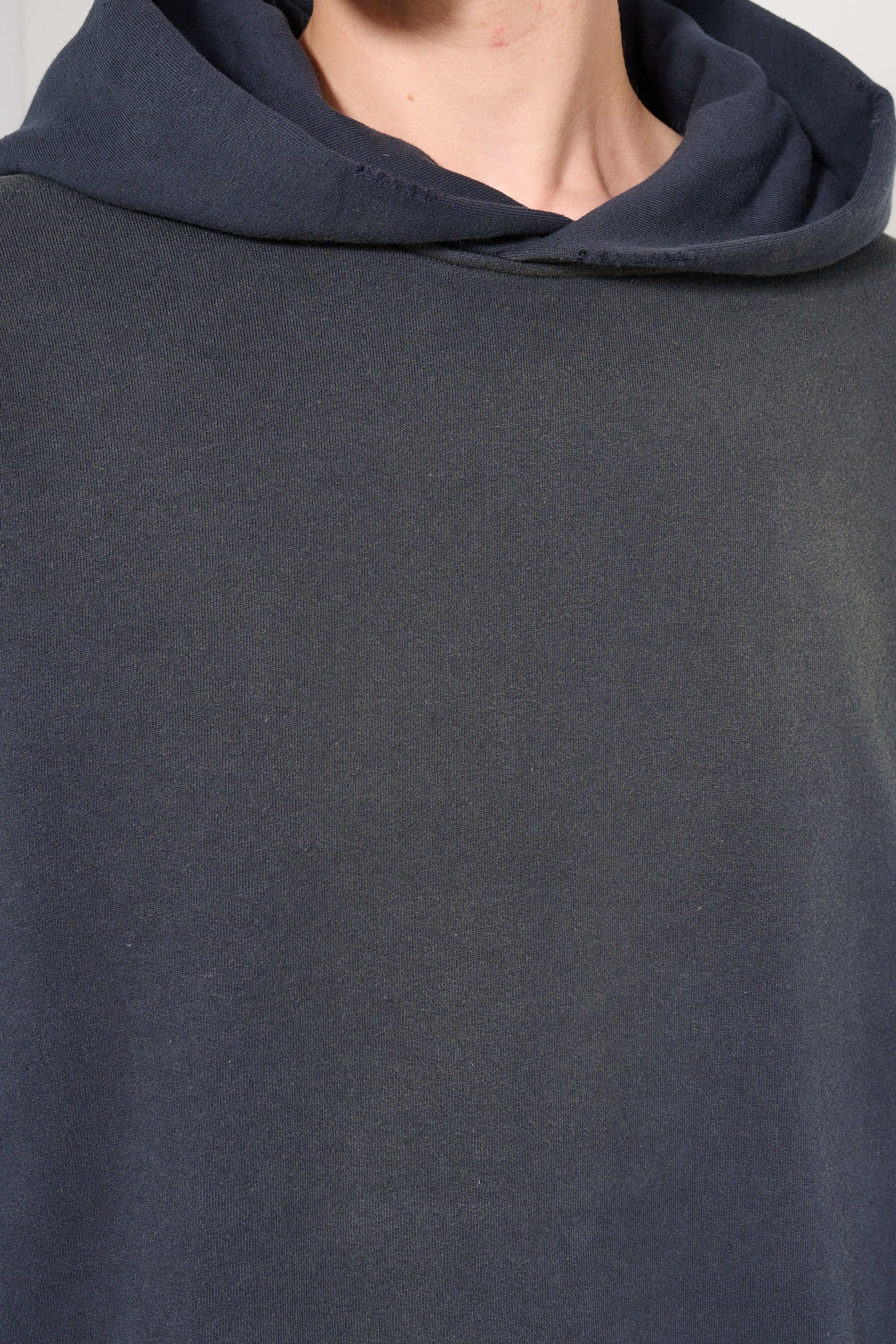 Acne Studios Knitted Logo Hooded Sweatshirt Black
