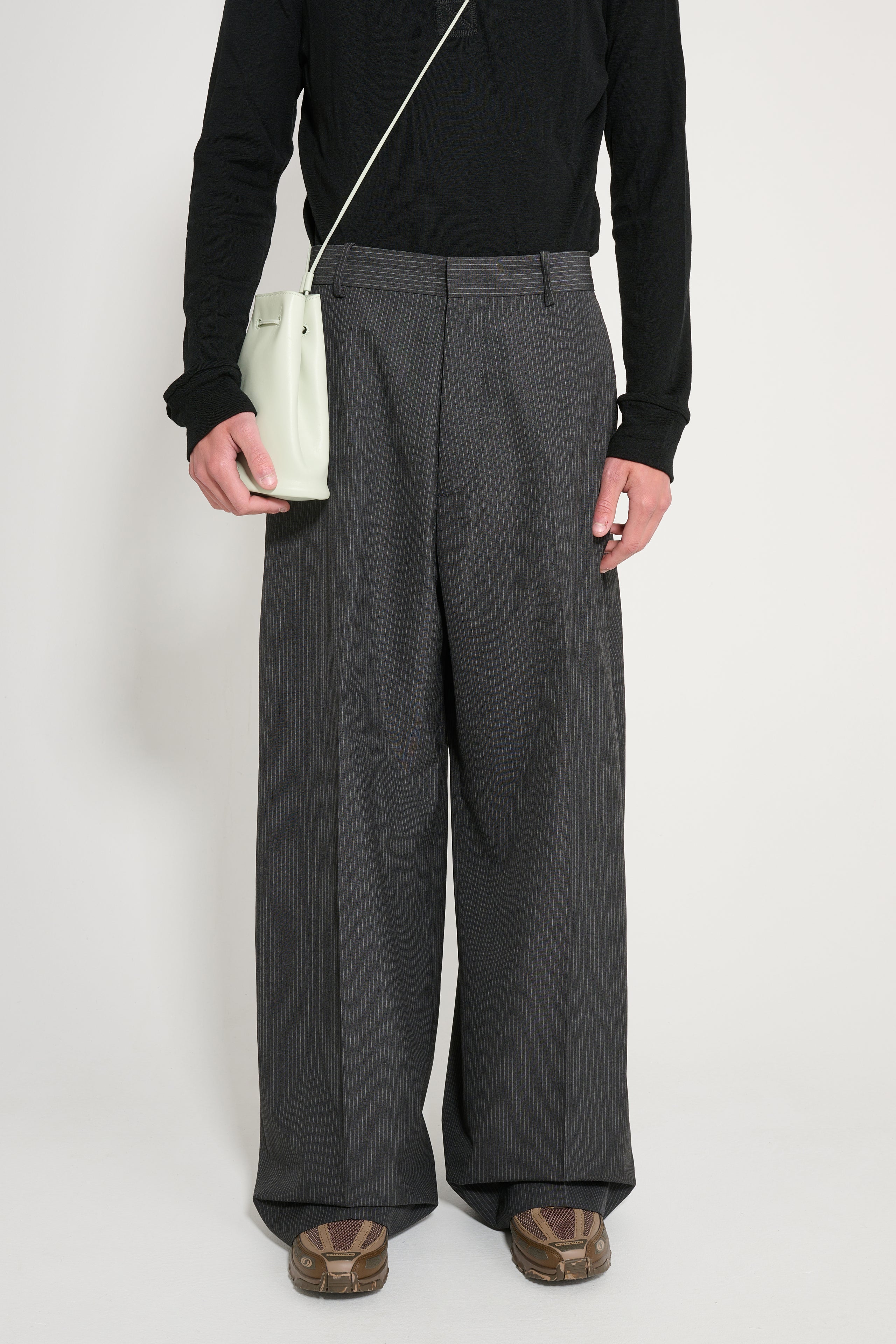 Acne Studios Tailored Trousers Anthracite Grey