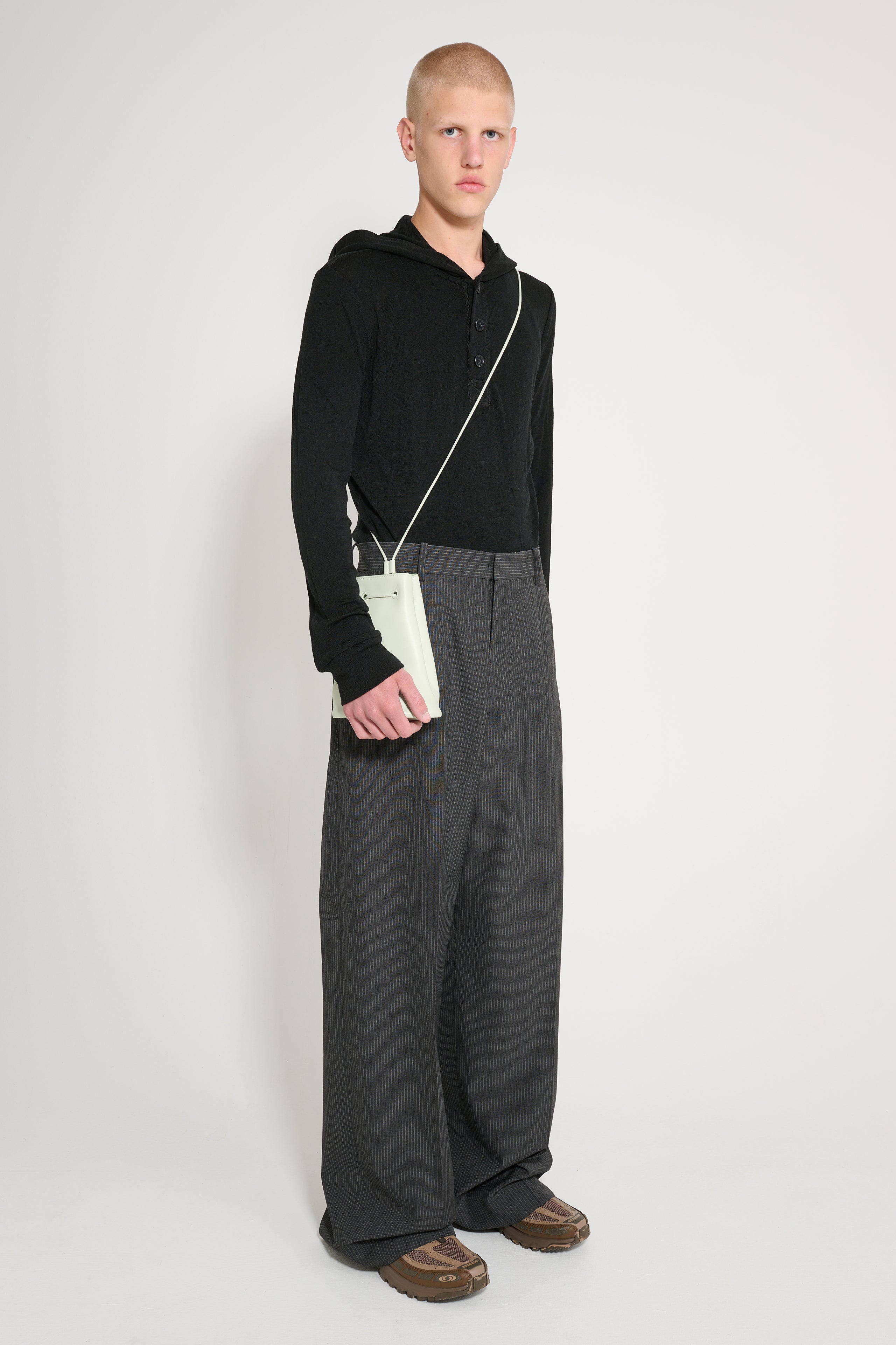 Acne Studios Tailored Trousers Anthracite Grey