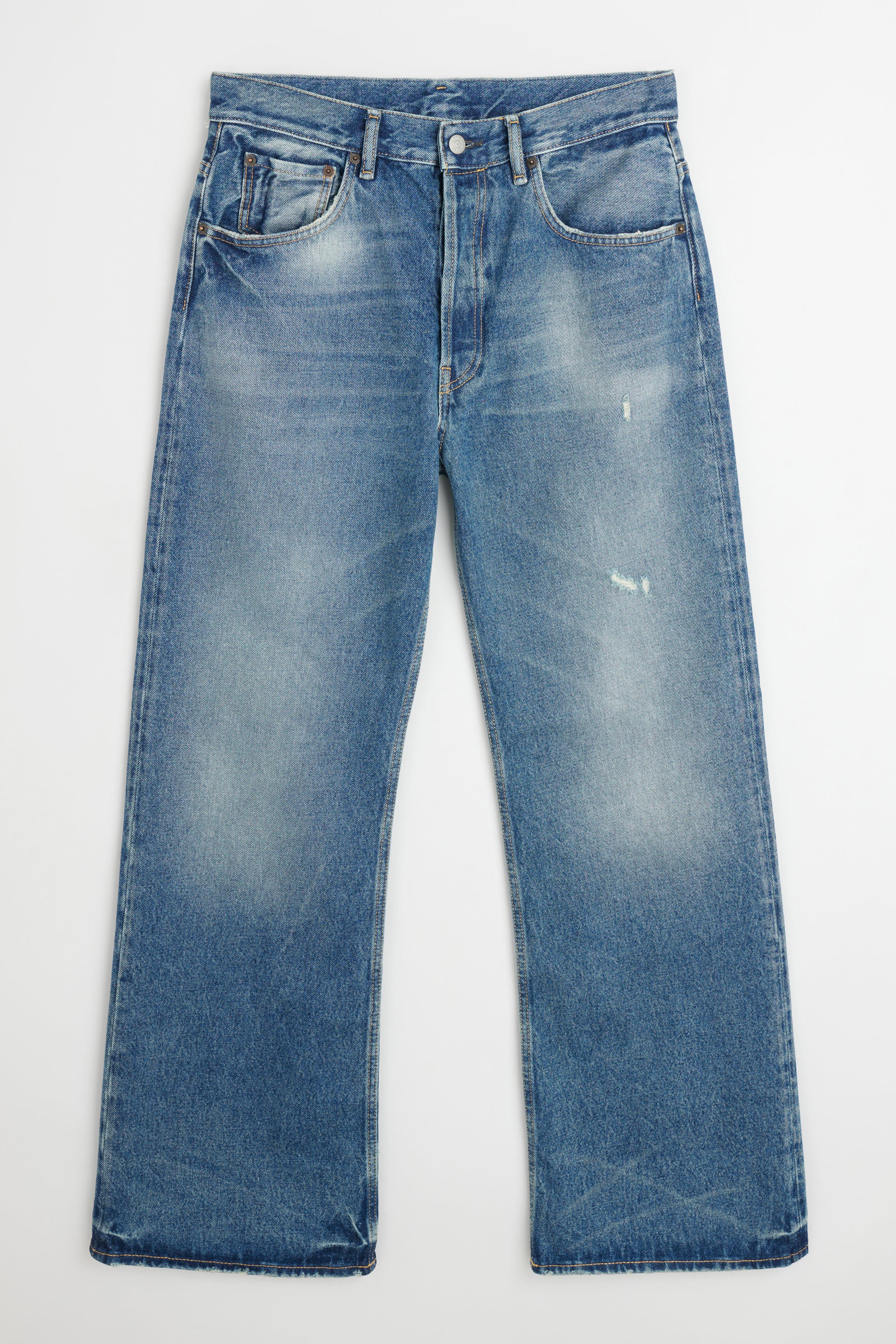 Acne Studios 2021M Loose Jeans Vintage Blue