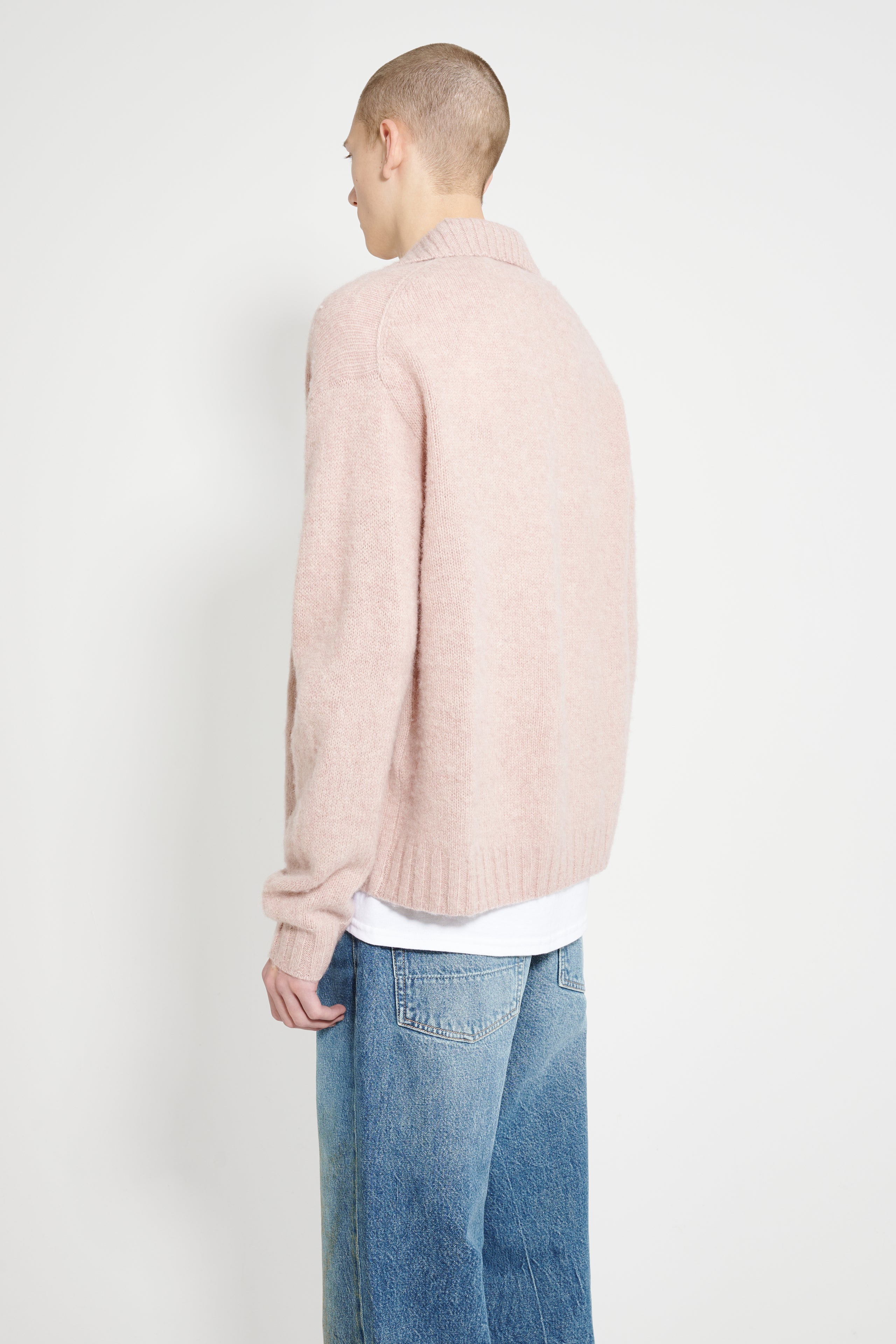 Acne Studios Cardigan Pink Melange