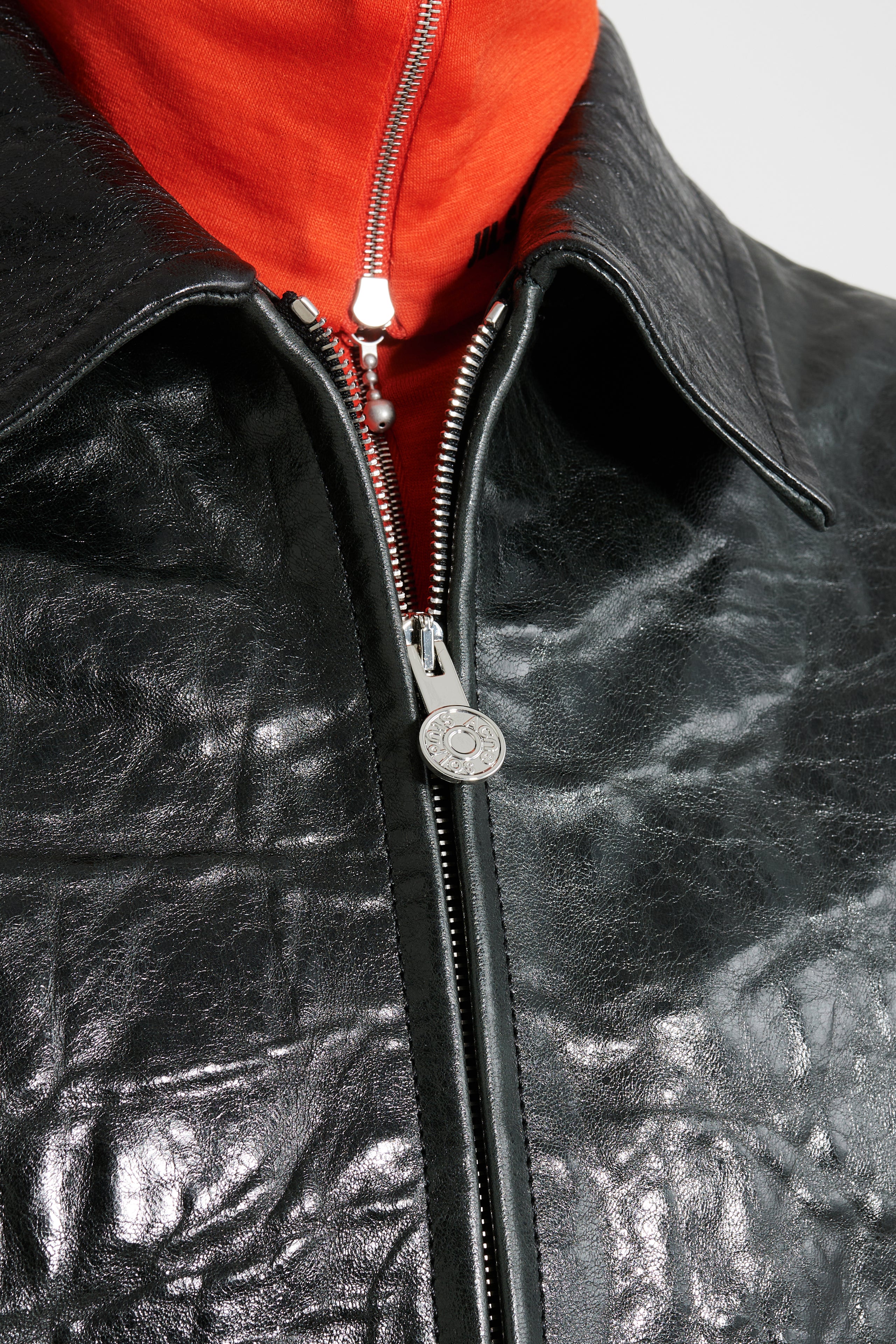 Acne Studios Leather Blouson Black