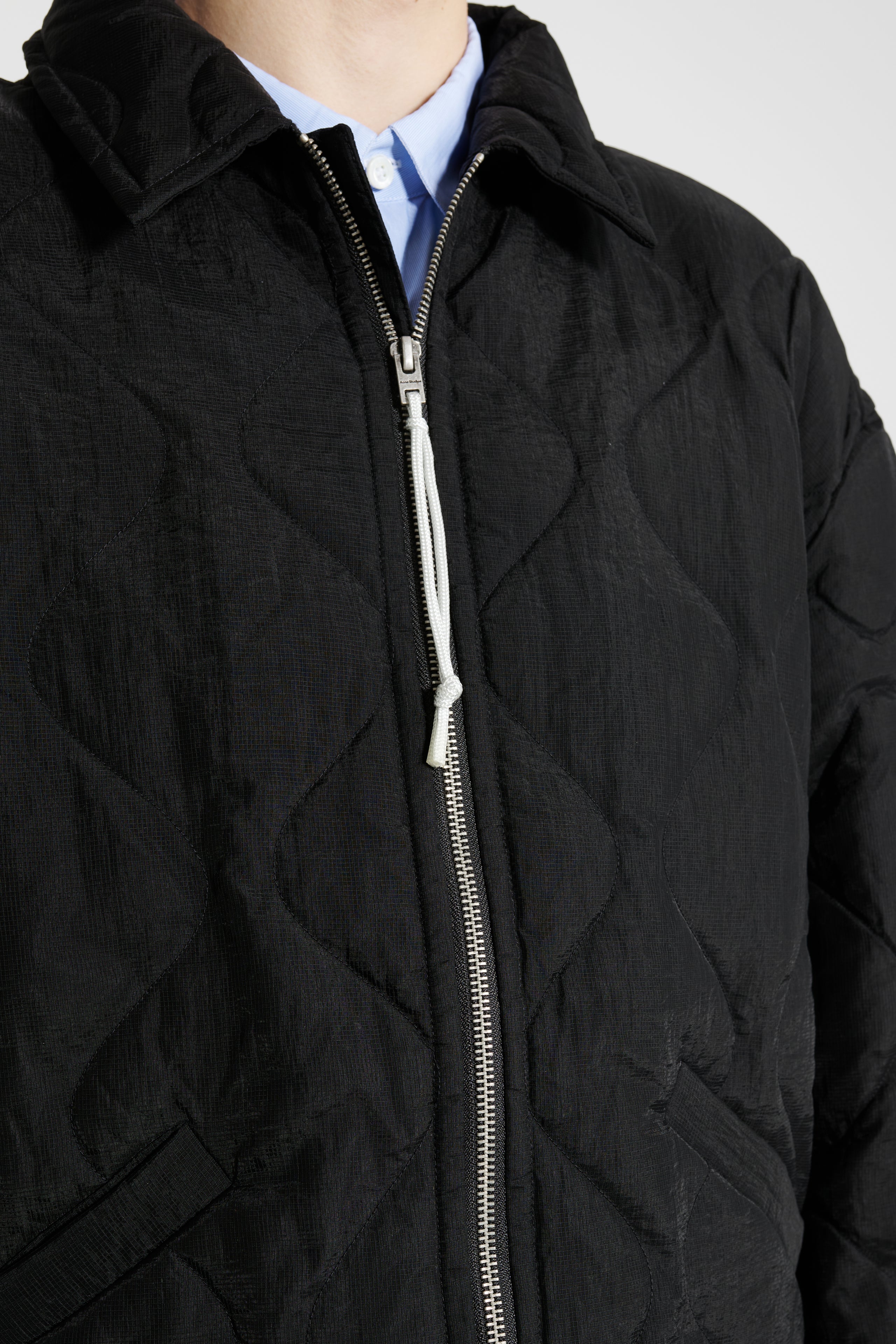 Acne Studios Padded Quilted Jacket Black