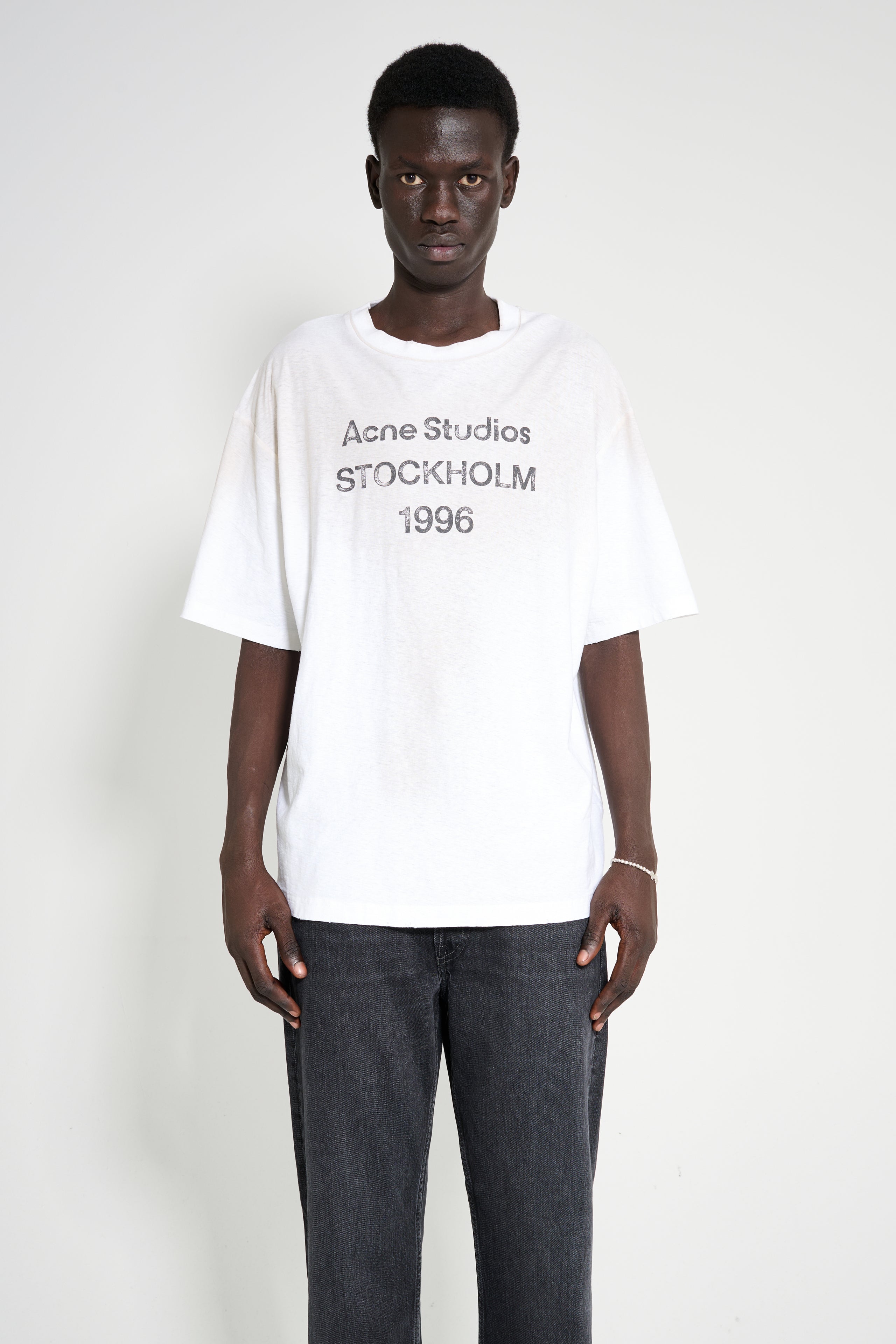 Acne Studios 1996 T-shirt Dusty White