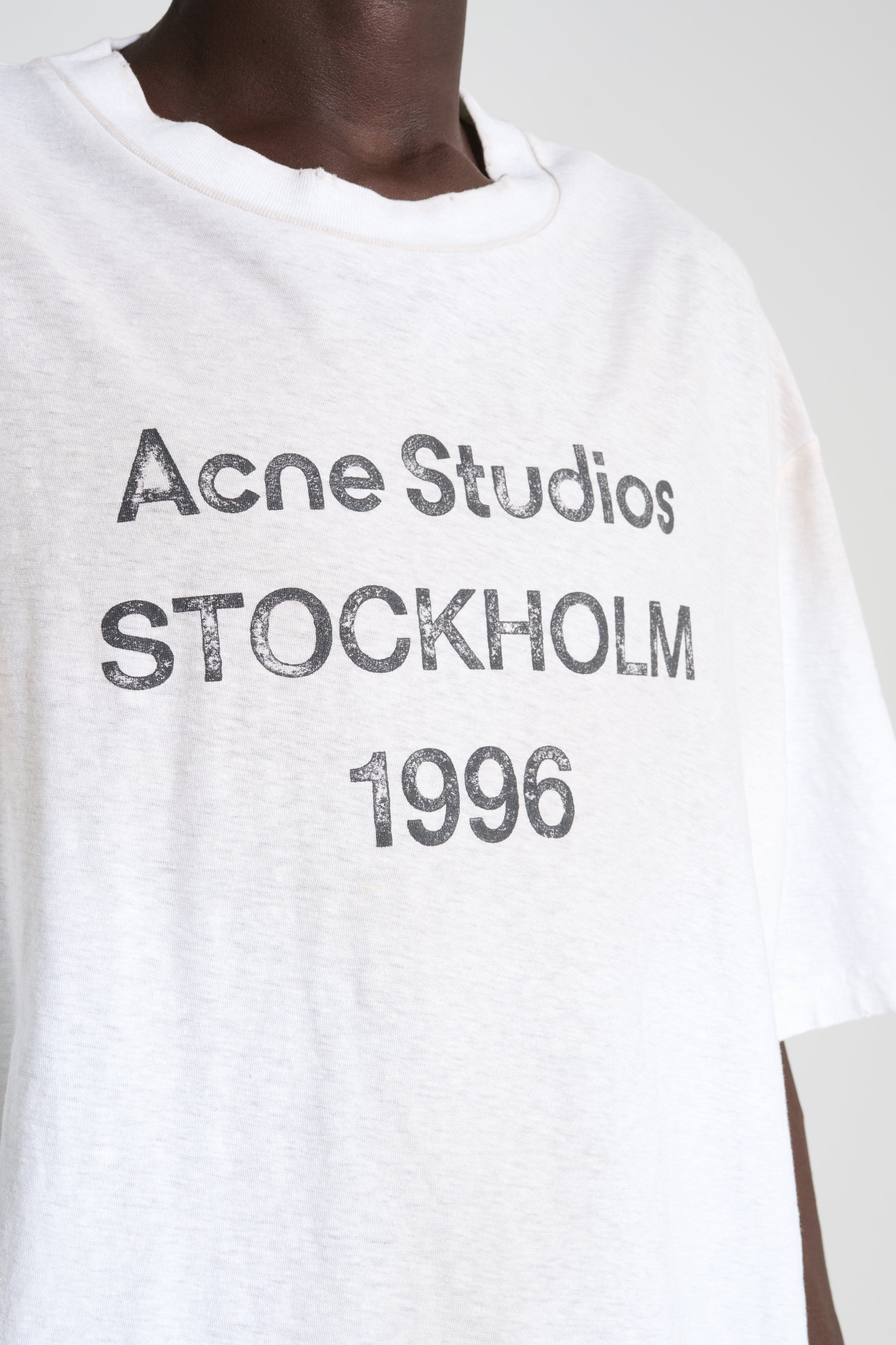 Acne Studios 1996 T-shirt Dusty White