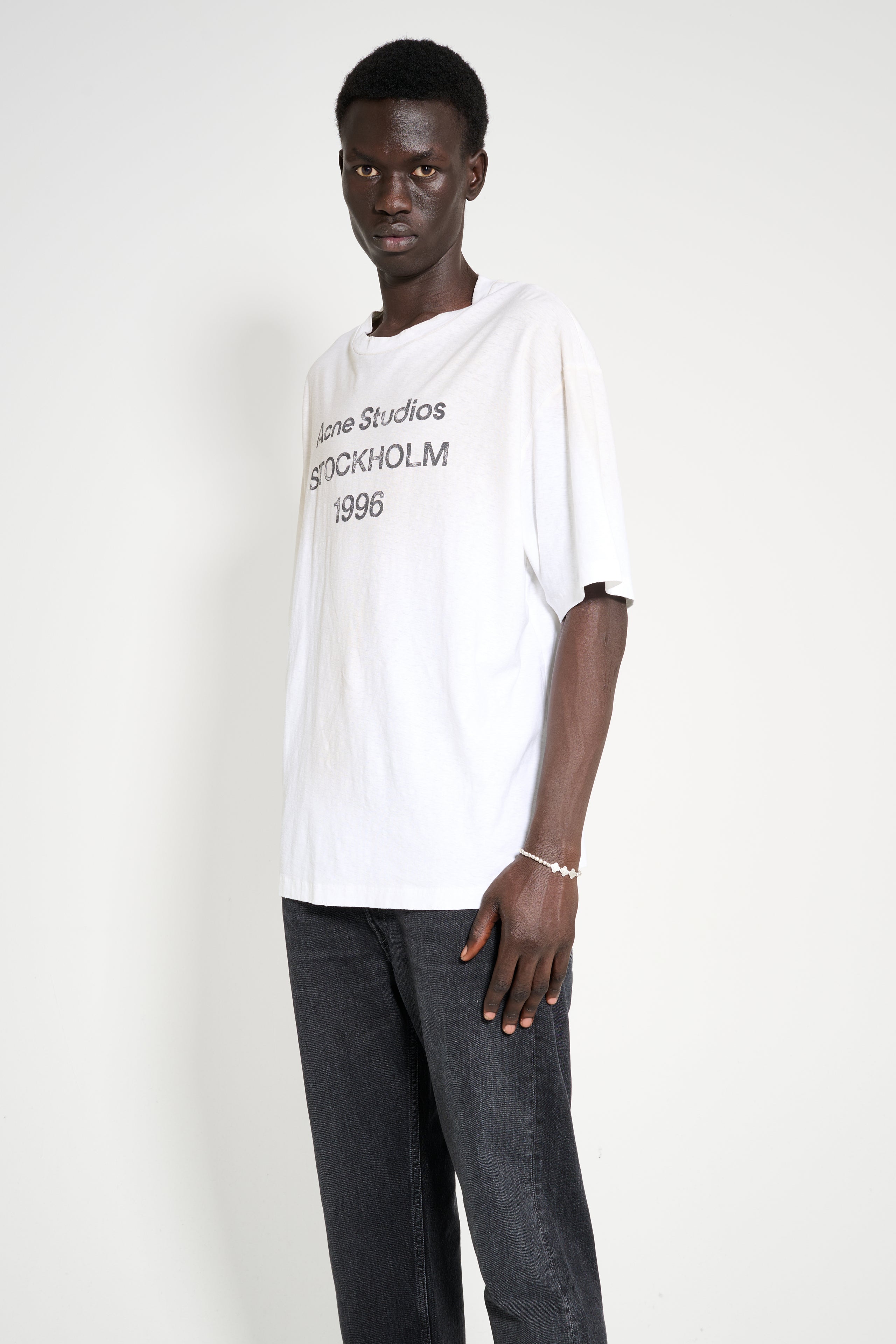 Acne Studios 1996 T-shirt Dusty White