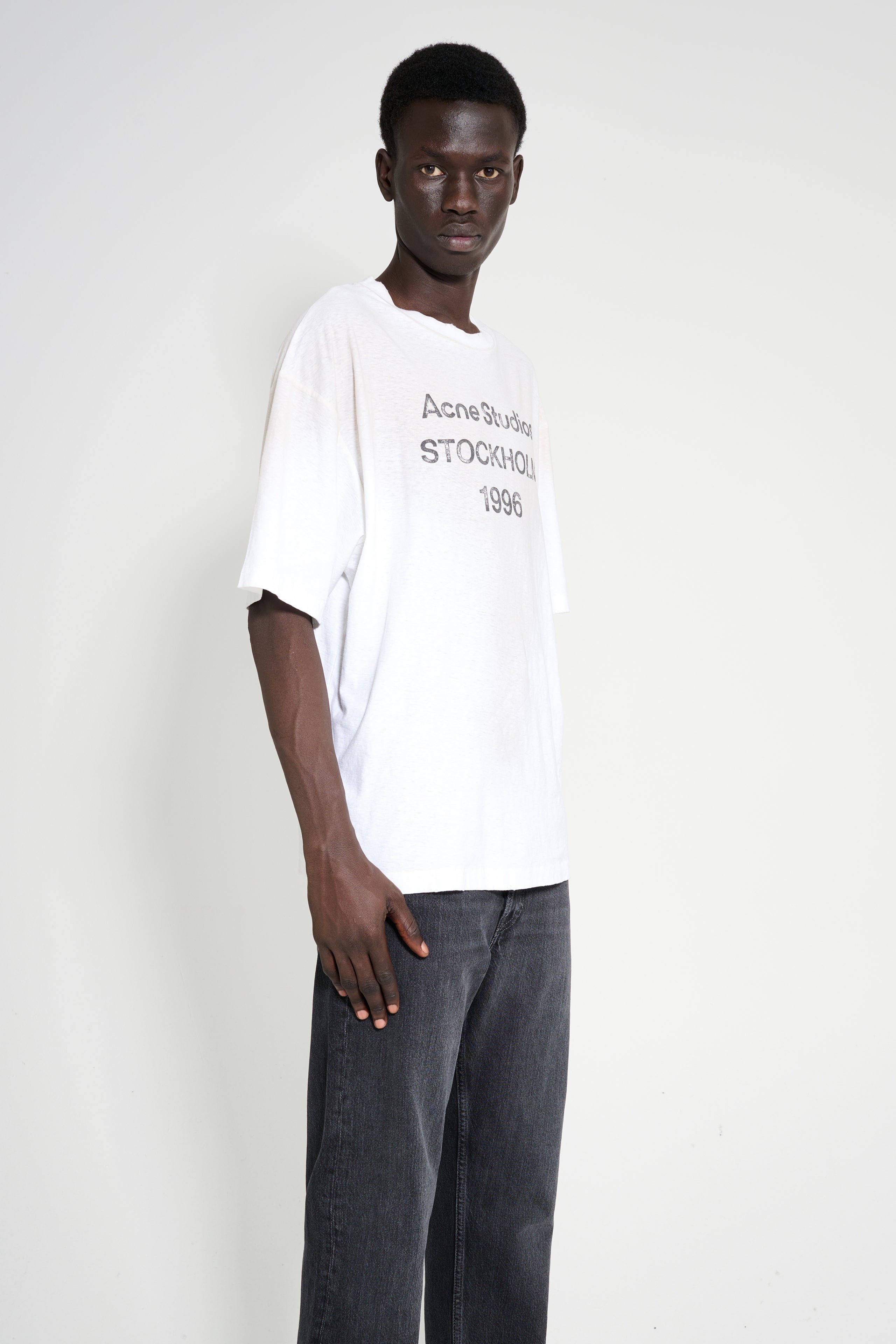 Acne Studios 1996 T-shirt Dusty White