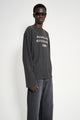 Acne Studios 1996 Long Sleeve T-shirt Faded Black