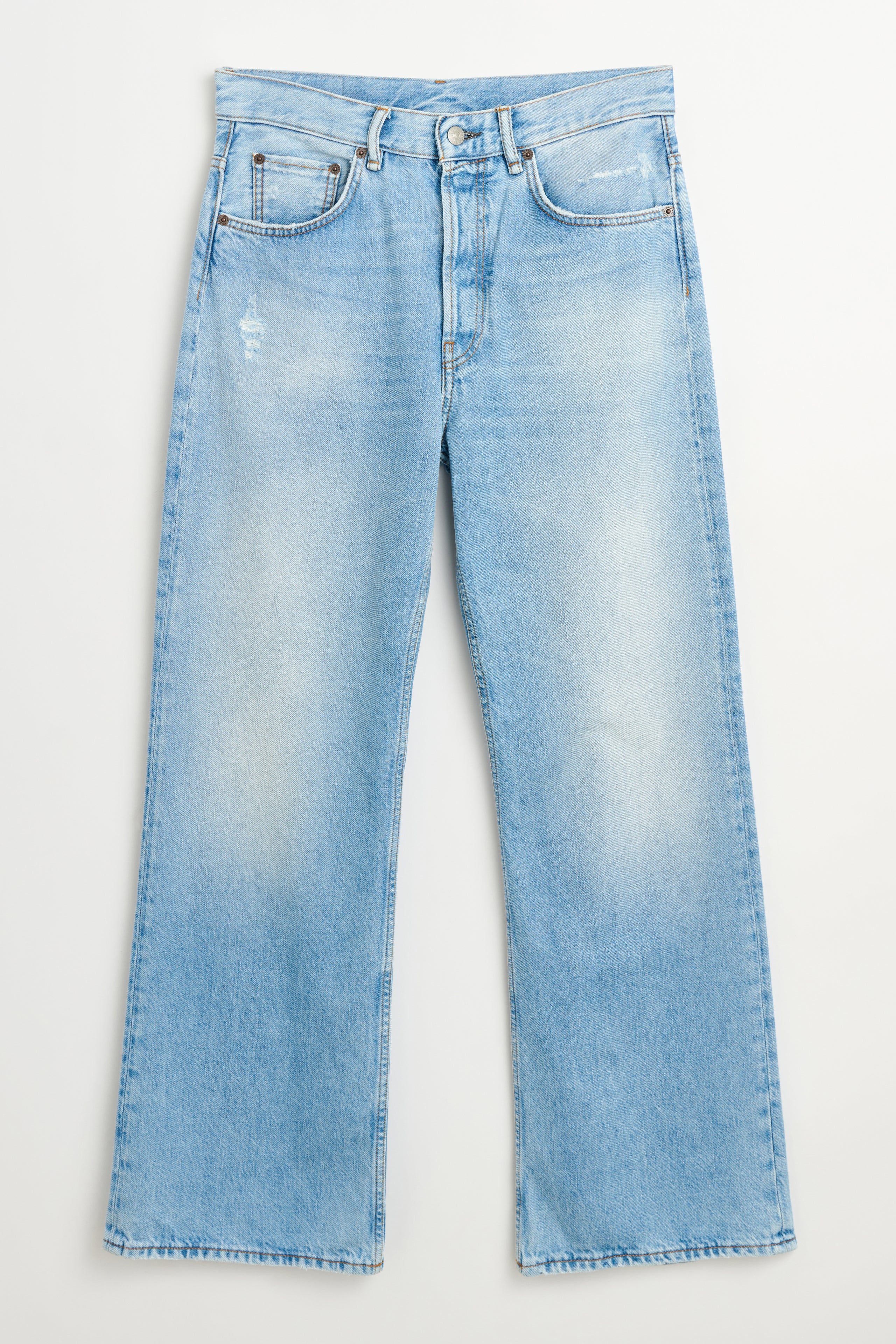 Acne Studios 2021M Loose Fit Jeans Vintage Light Blue