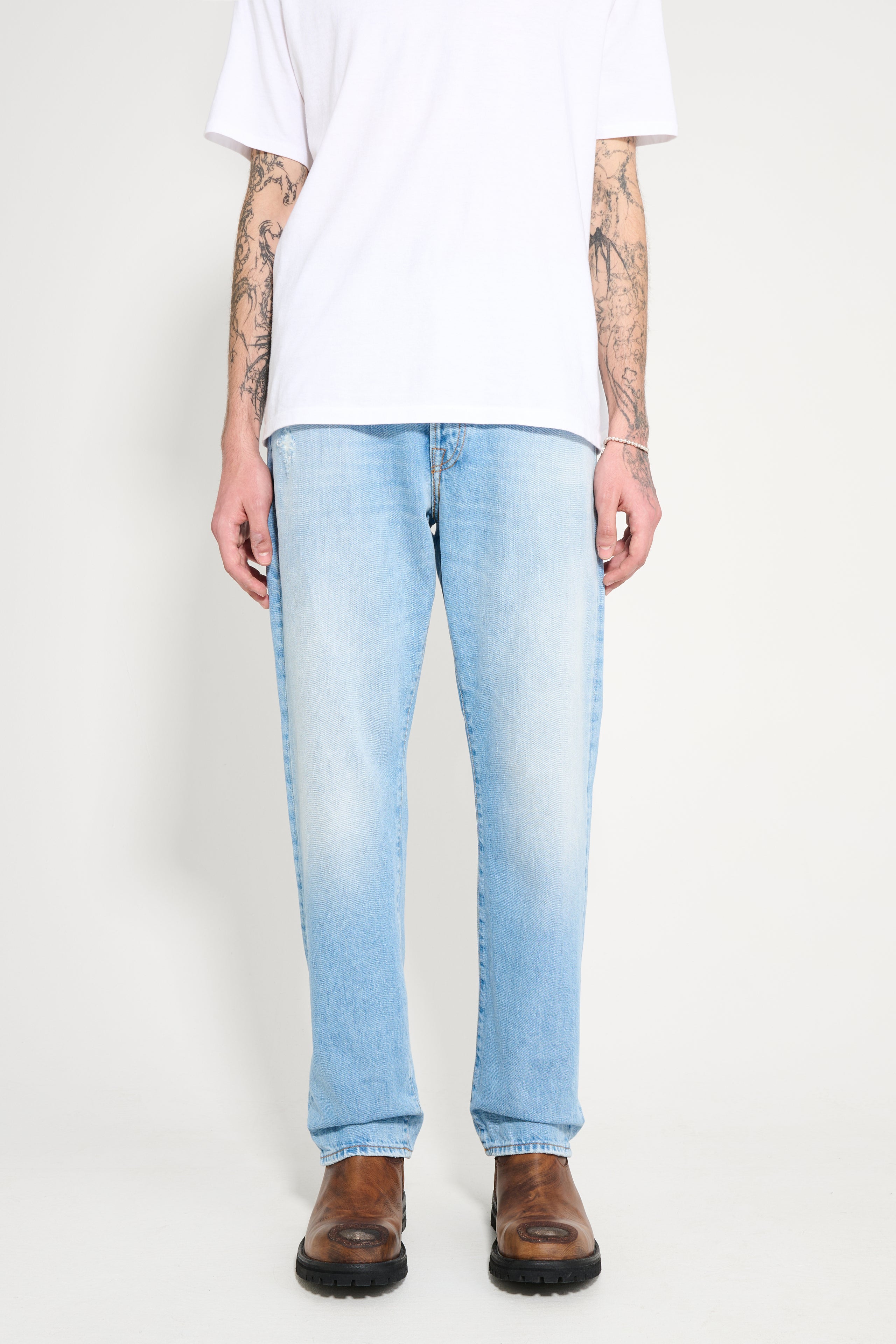 Acne Studios 1996 Regular Fit Jeans Light Blue Vintage