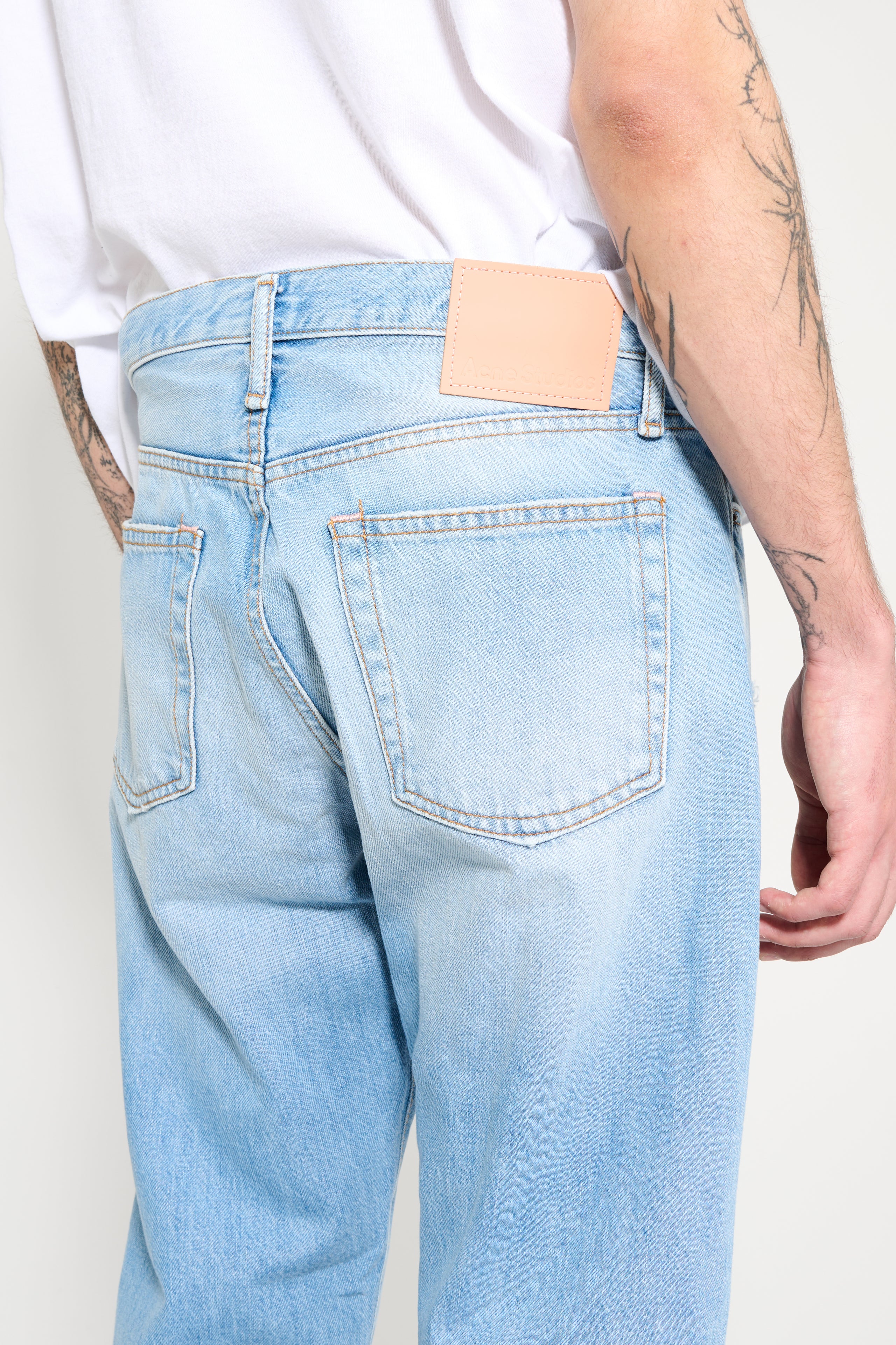 Acne Studios 1996 Regular Fit Jeans Light Blue Vintage