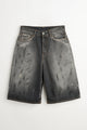 Acne Studios Trafalgar Denim Shorts Black