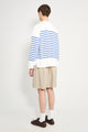 Acne Studios Monogram Shorts Warm Grey