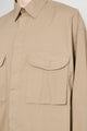 Acne Studios Garment Dyed Shirt Taupe Brown