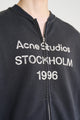 Acne Studios Zip Up 1996 Sweatshirt Black