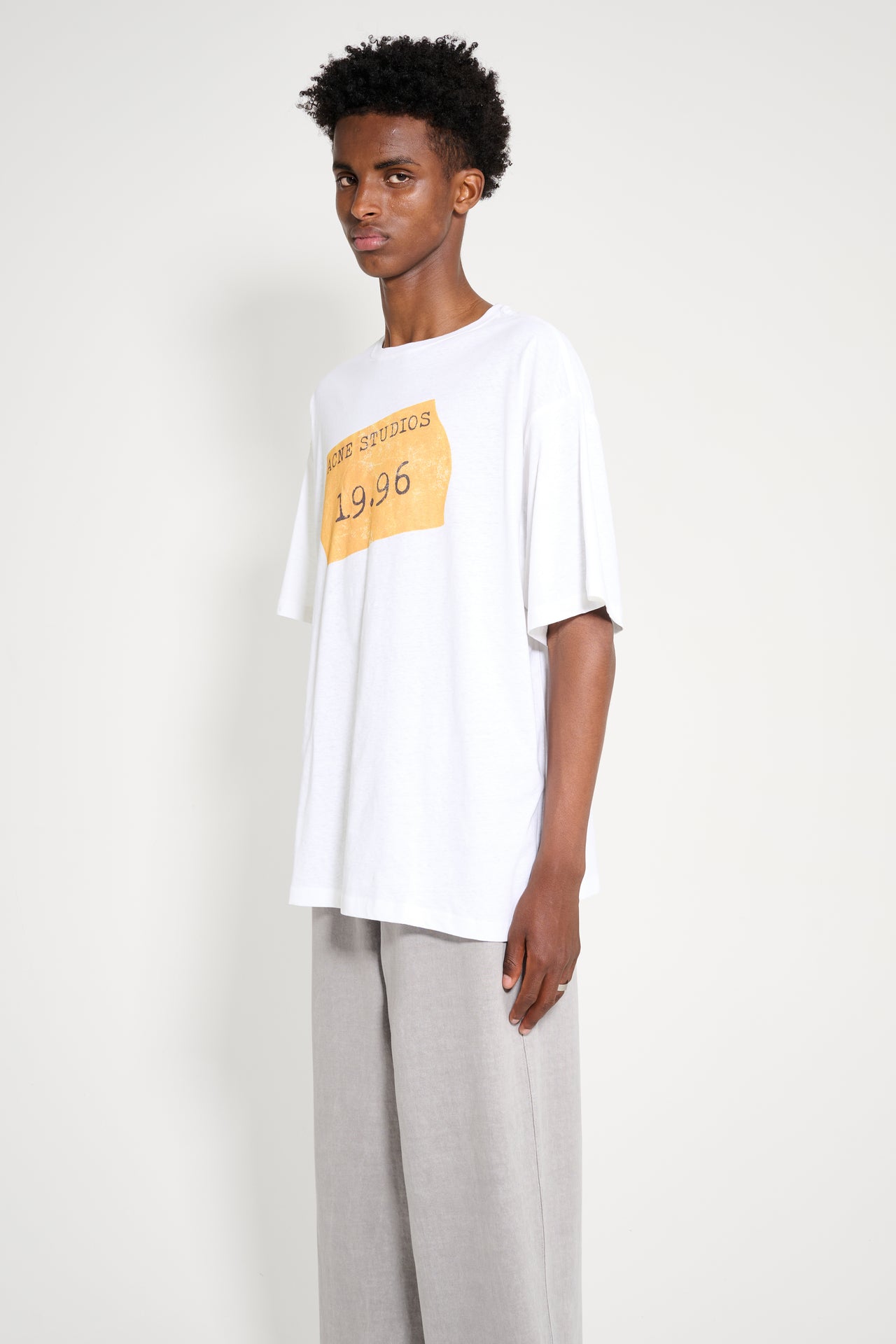 Acne Studios Printed T-shirt Optic White