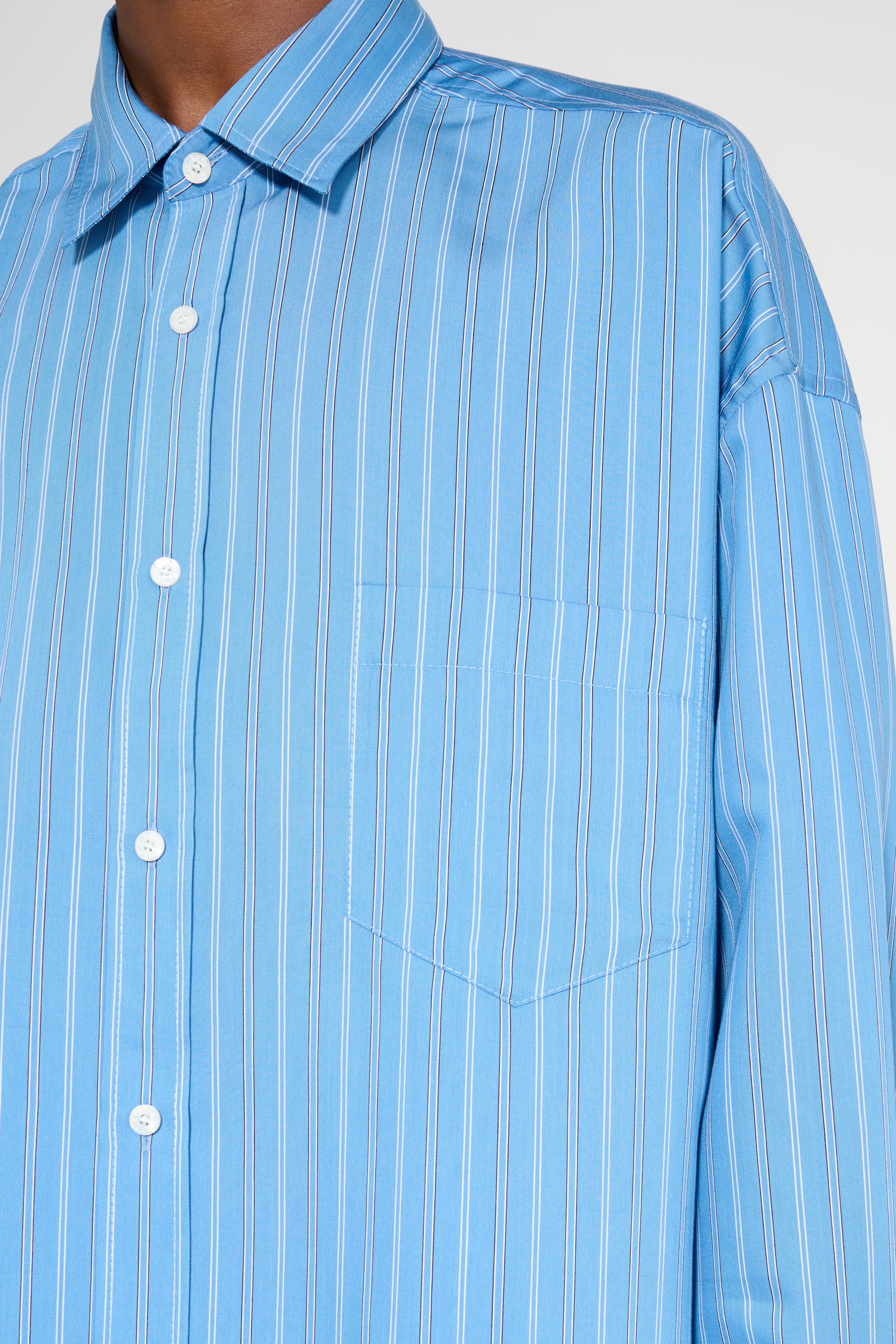 Acne Studios Button-Up Shirt Blue