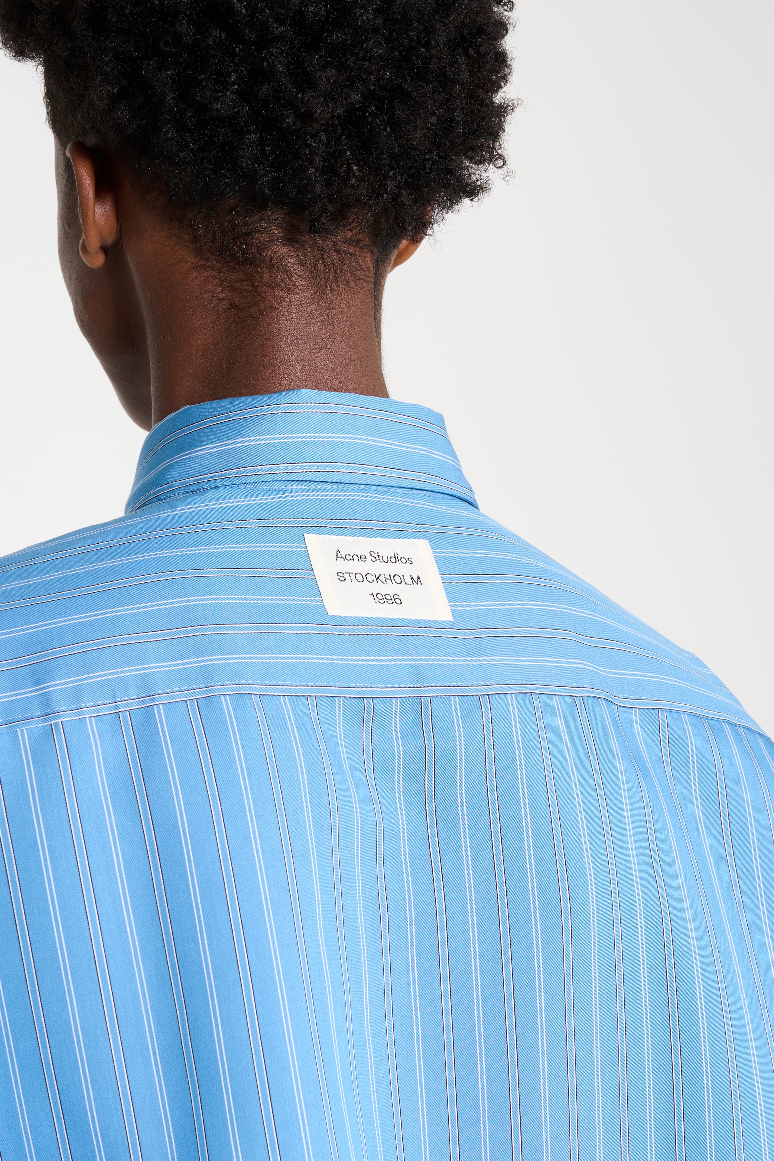 Acne Studios Button-Up Shirt Blue