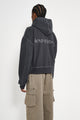 Acne Studios Hooded Sweatshirt Faded Black