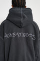 Acne Studios Hooded Sweatshirt Faded Black