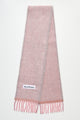 Acne Studios Heavy Scarf Dusty Pink