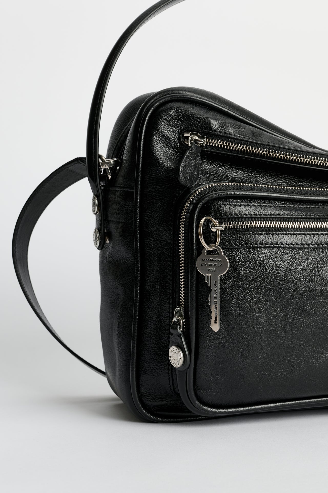 Acne Studios Camero Camera Shoulder Bag Black