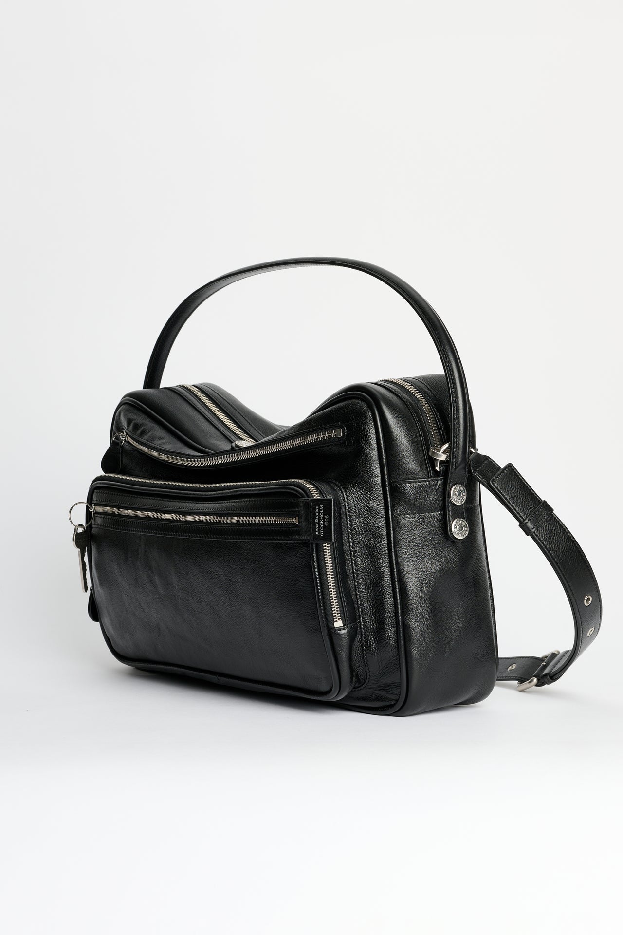 Acne Studios Camero Camera Shoulder Bag Black