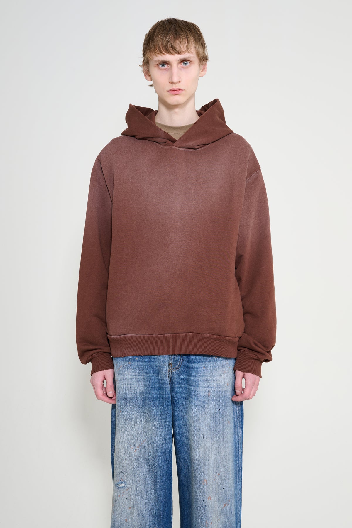 Acne Studios 1996 Hooded Sweatshirt Chocolate Brown – Très Bien