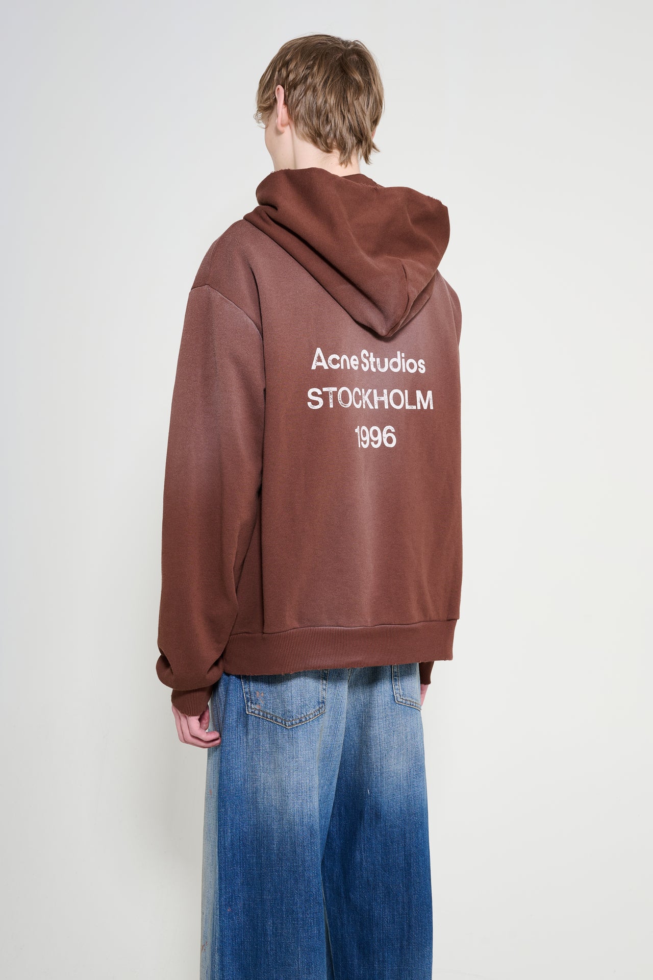 Acne Studios 1996 Hooded Sweatshirt Chocolate Brown
