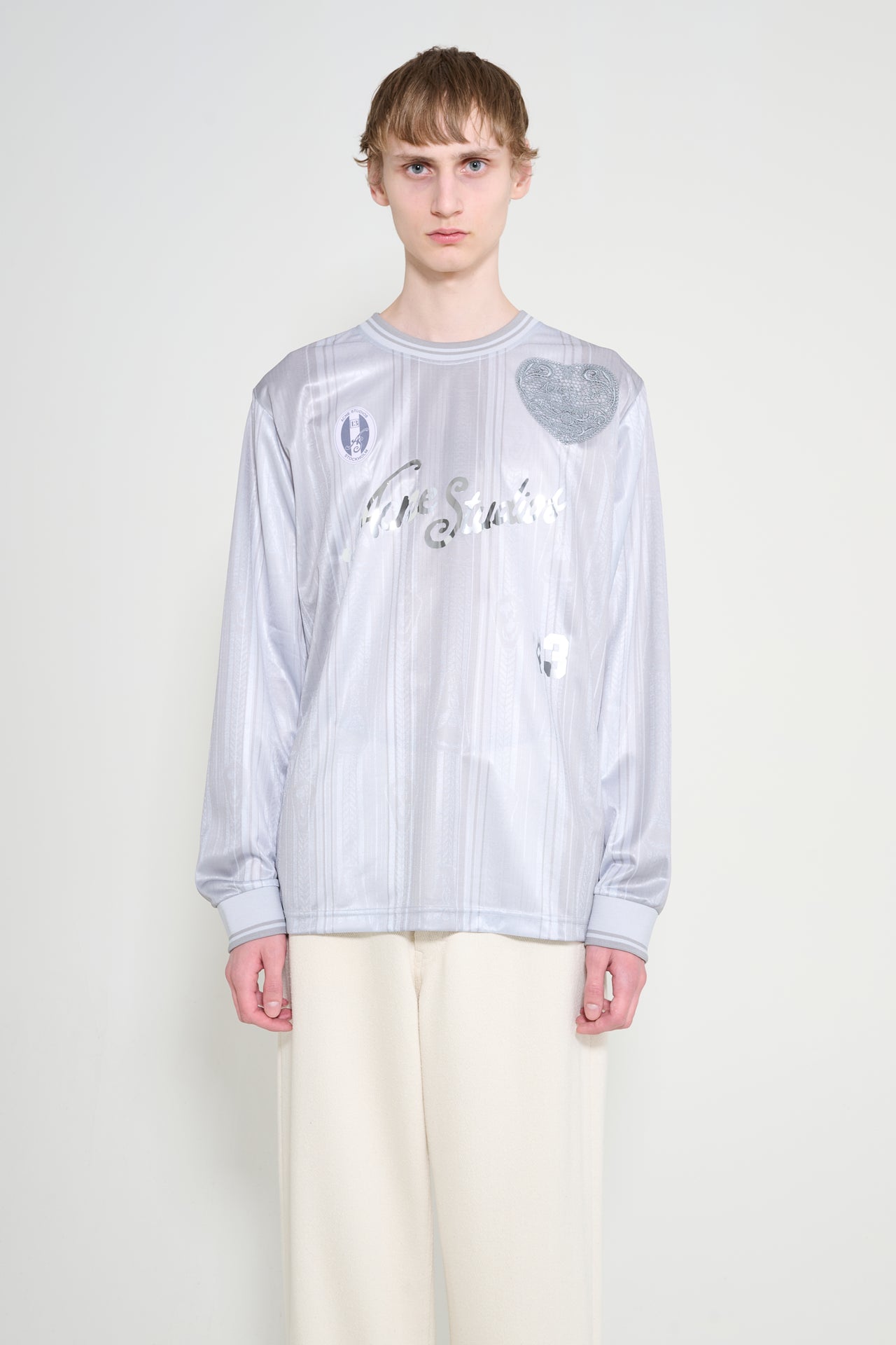 Acne Studios LS Sports T-shirt Grey