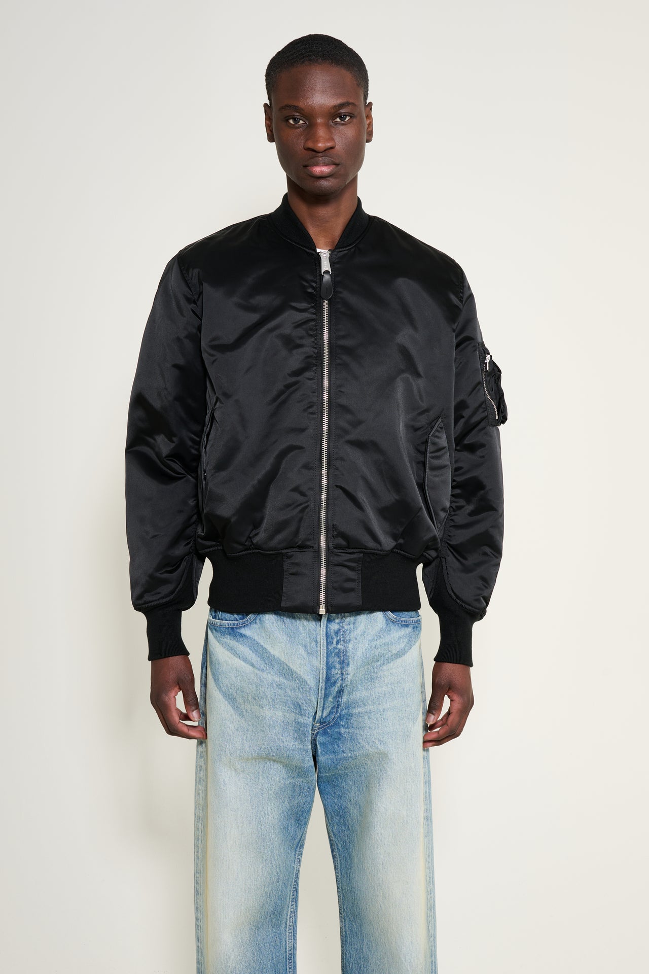 Alpha Industries MA-1 Base Flight Jacket Black